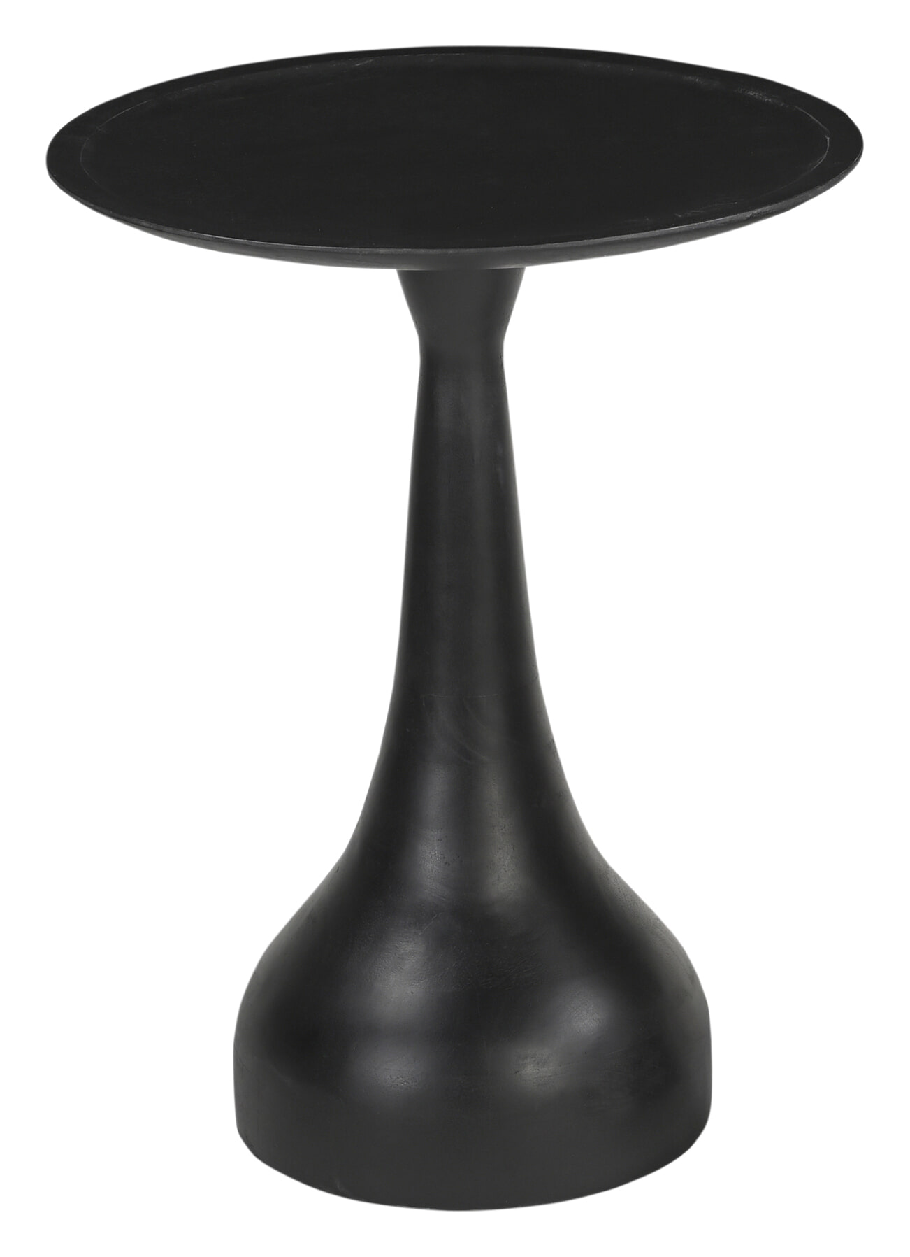 Artistiq Living Artistiq Ronde Bijzettafel Macio Mangohout, 46cm - Zwart