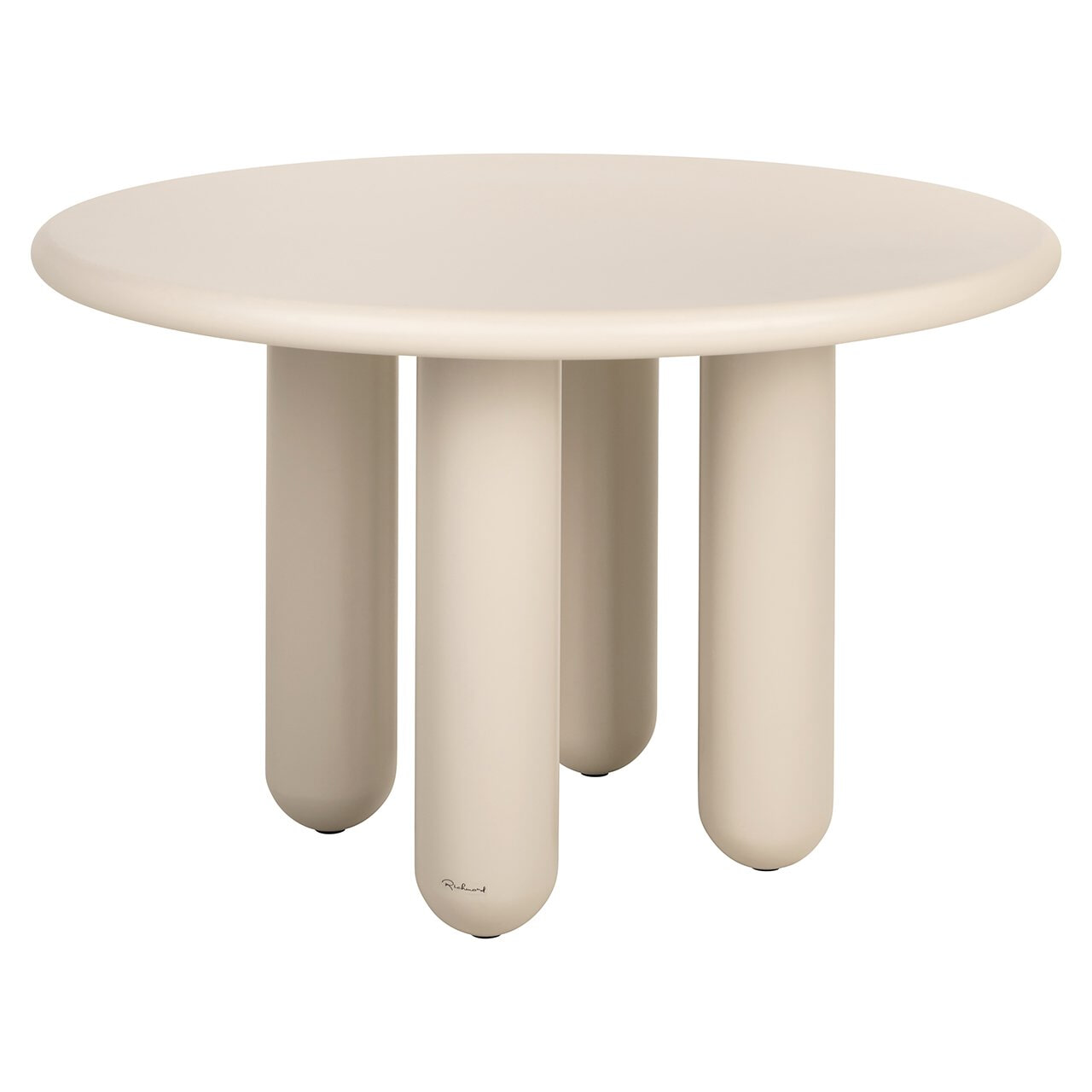 Richmond Interiors Richmond Ronde Eettafel Calma 120cm - Beige