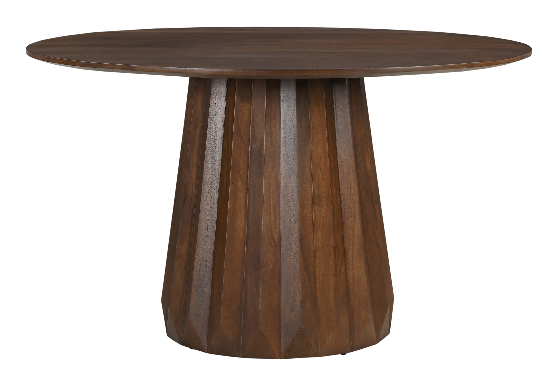 Artistiq Living Artistiq Ronde Eettafel Shawntel Mangohout, 130cm - Bruin