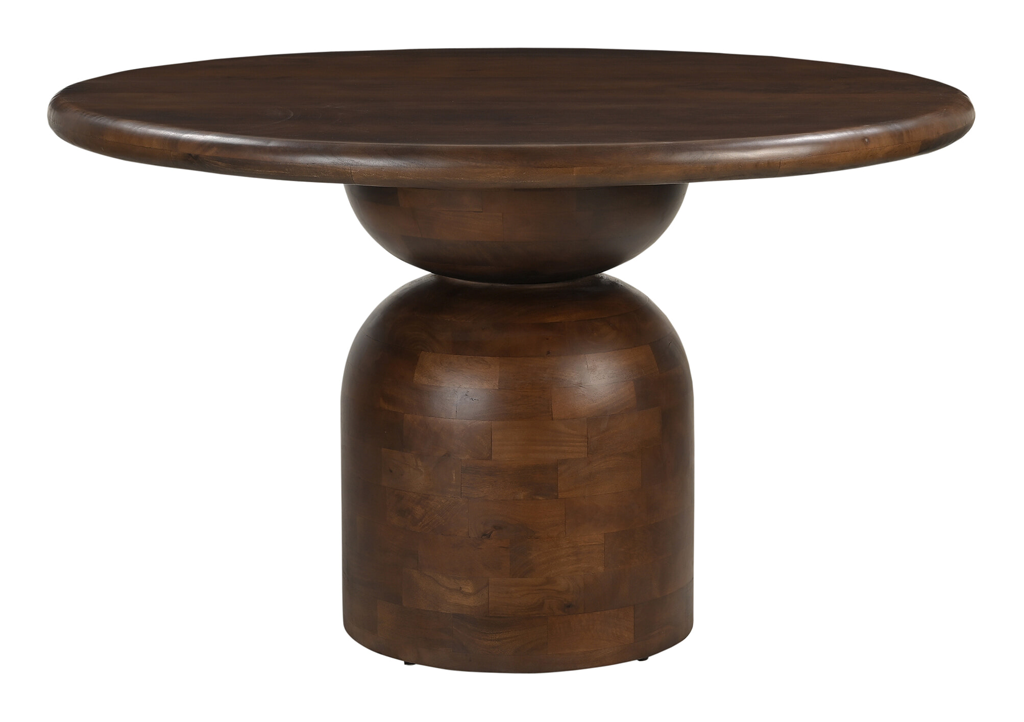 Artistiq Living Artistiq Ronde Eettafel Chinedu Mangohout, 130cm - Bruin