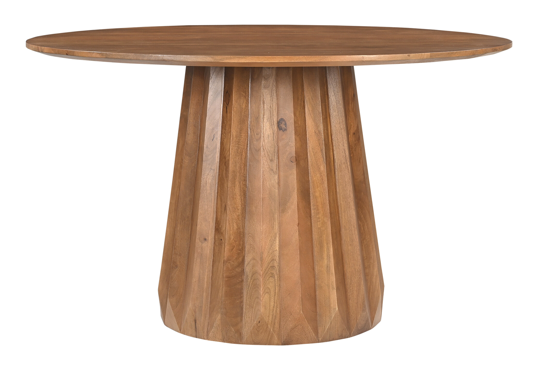Artistiq Living Artistiq Ronde Eettafel Aneisha Mangohout , 130cm - Bruin