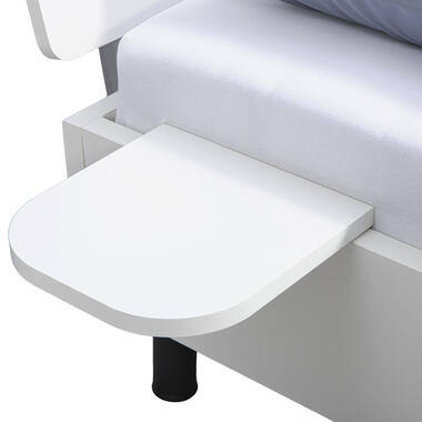Leen Bakker Bedplankje Nova - wit - 2 stuks