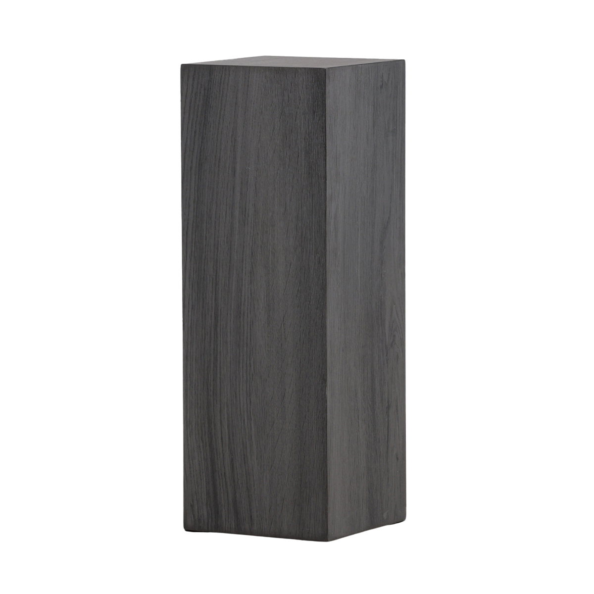 Nest living Rana houten decoratieve zuil zwart - 65 x 23 cm