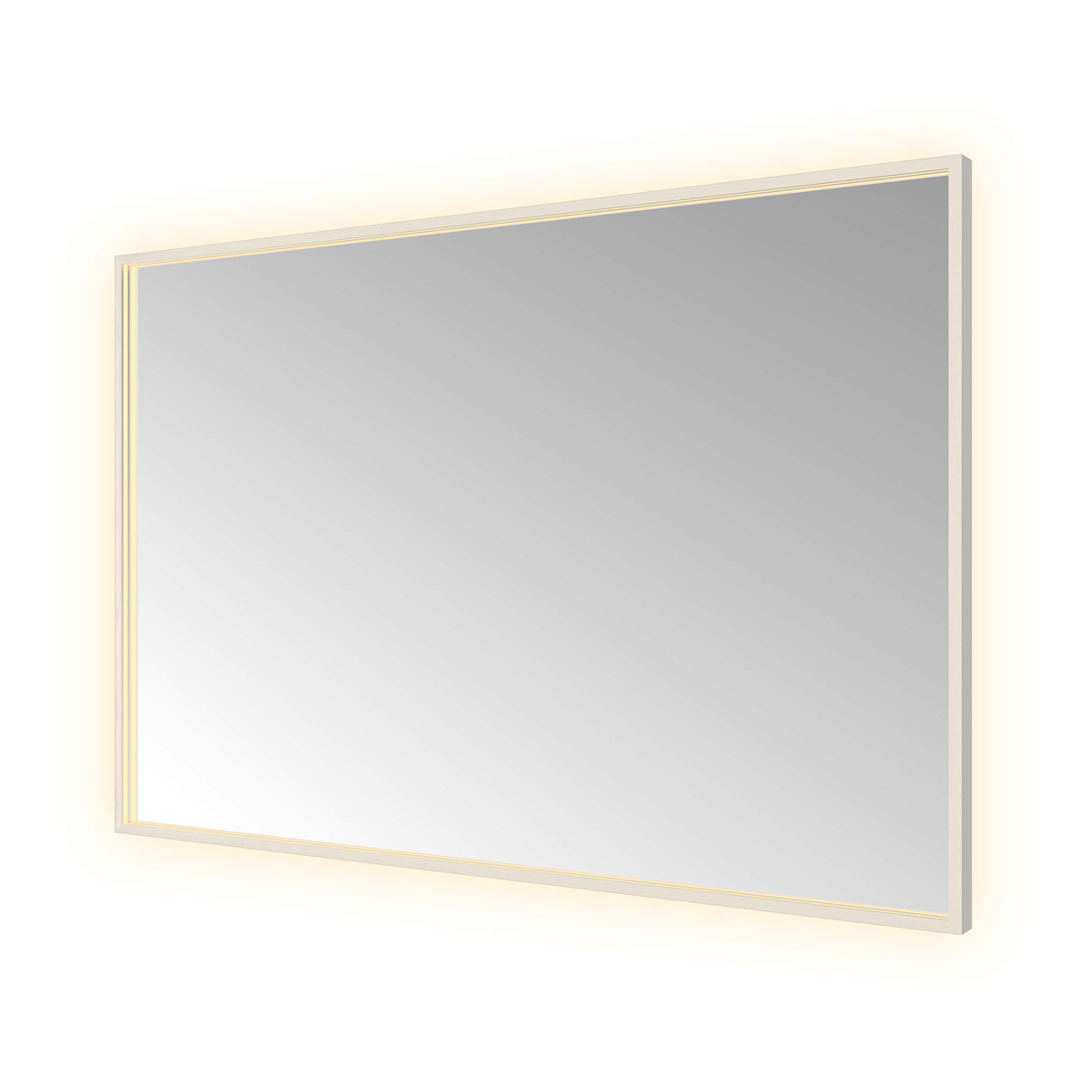 Hotbath &More Square rechthoekige spiegel 120x80cm RVS