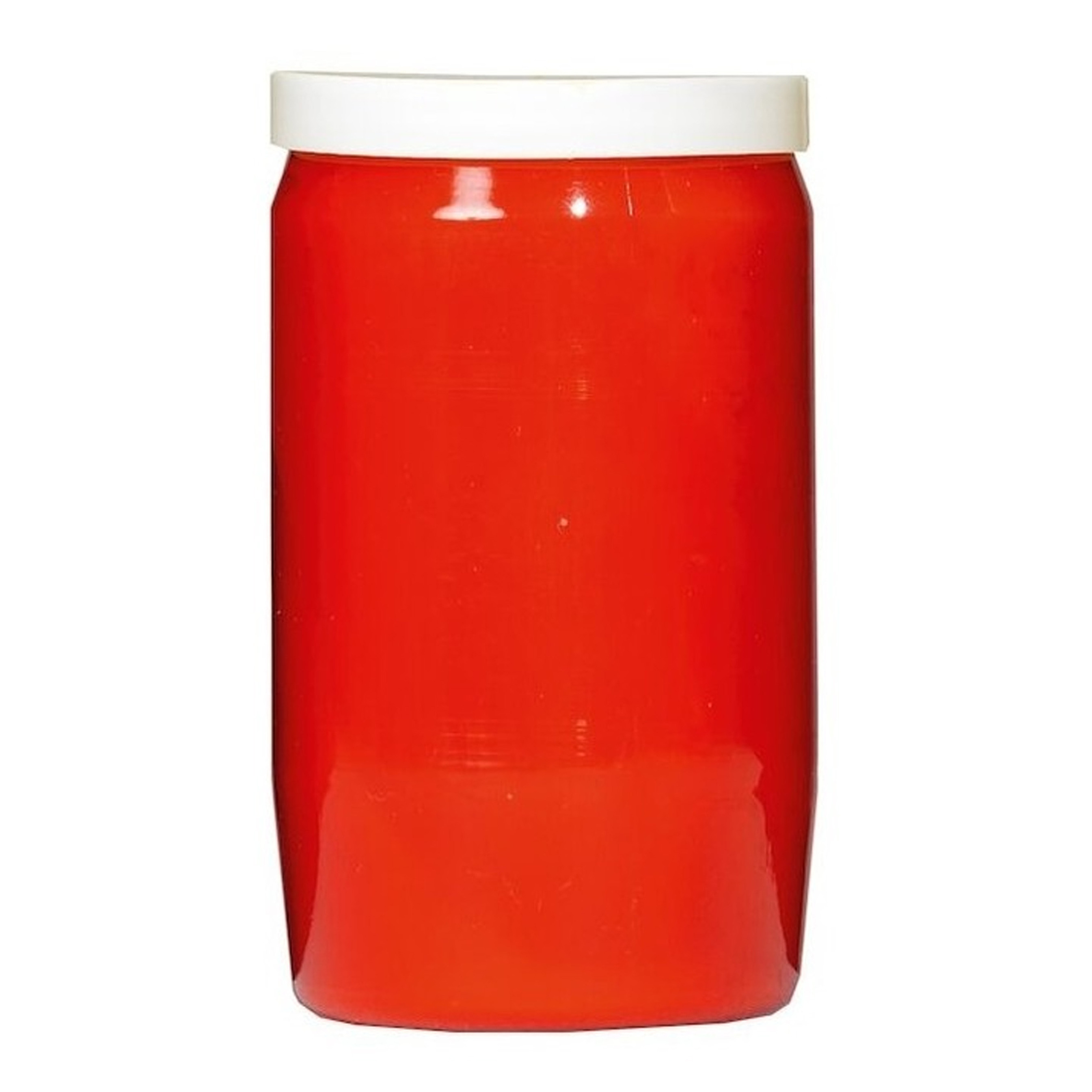 SPAAS Grafkaars/gedenklicht - rood - 7 x 15 cm - 6 dagen brandtijd -