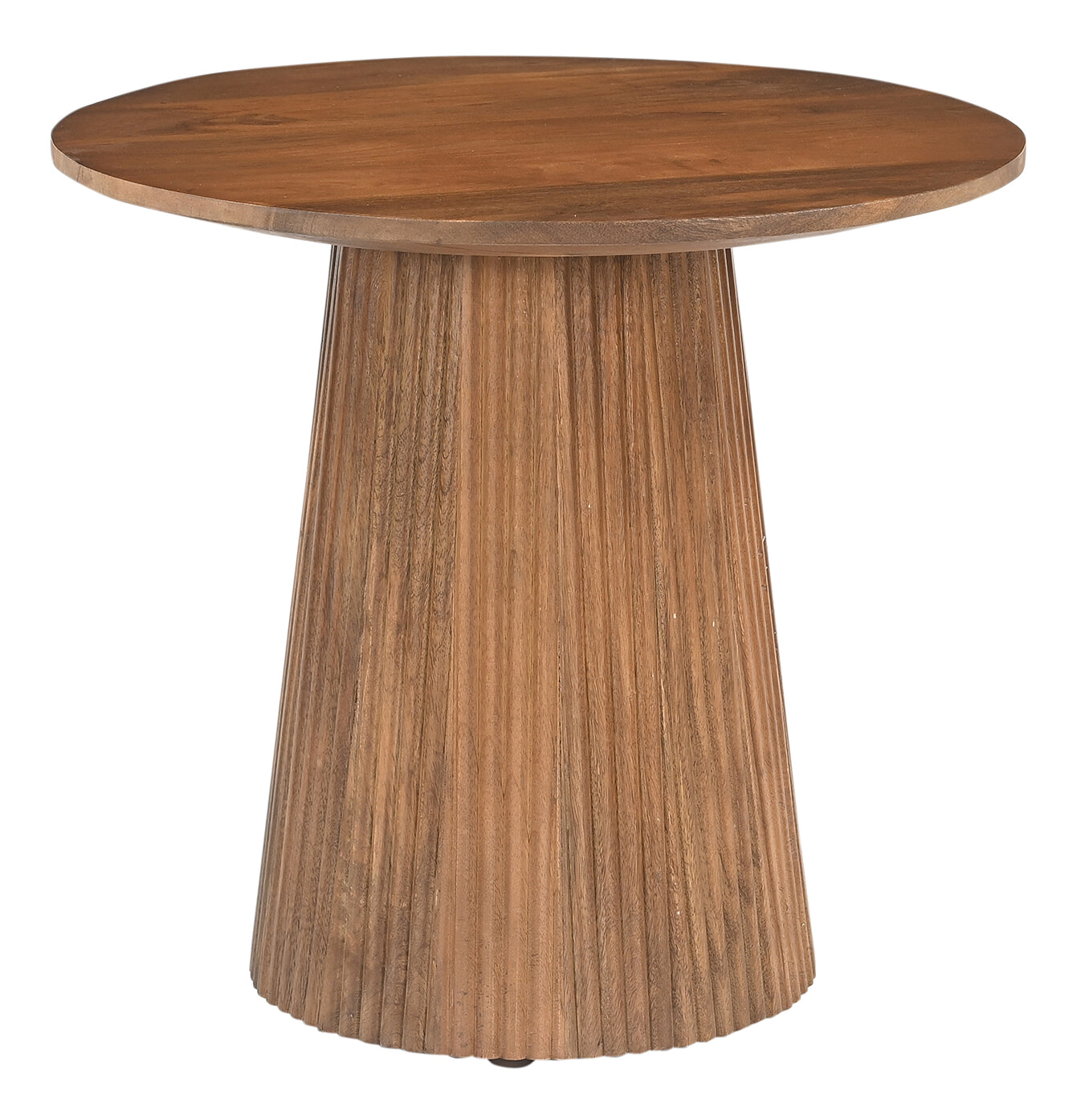 Artistiq Living Artistiq Ronde Bijzettafel Dyann Mangohout, 50cm - Bruin