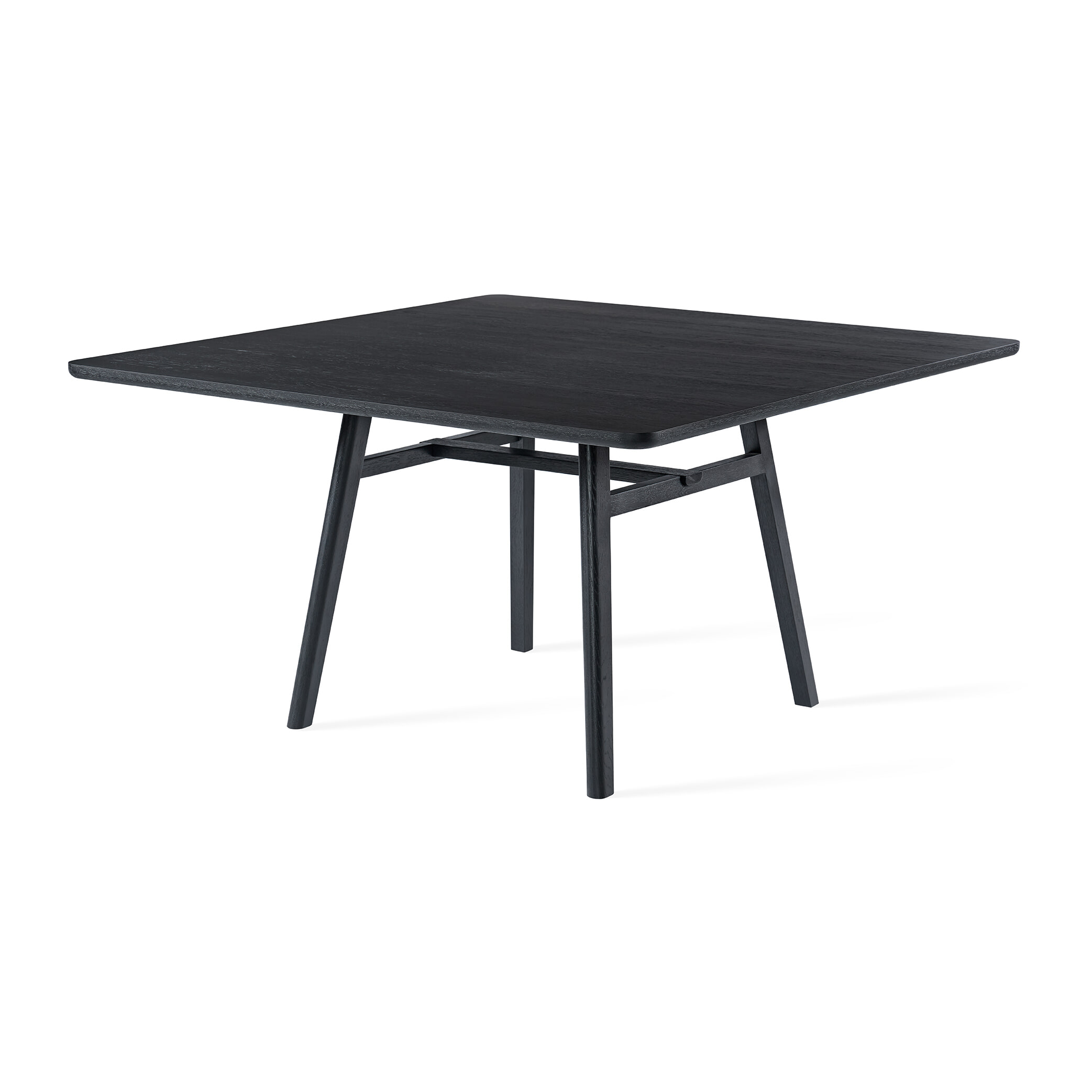 Jesper Home Vierkante Eettafel Surnu Eiken, 140 x 140cm - Zwart