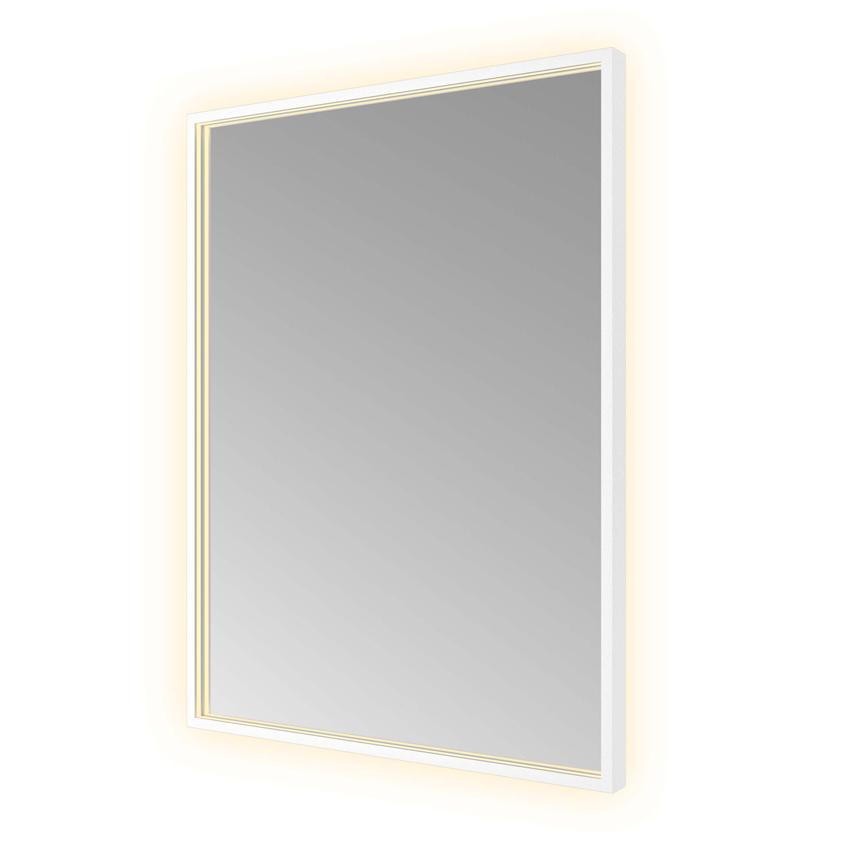 Hotbath &More Square rechthoekige spiegel 60x80cm wit mat