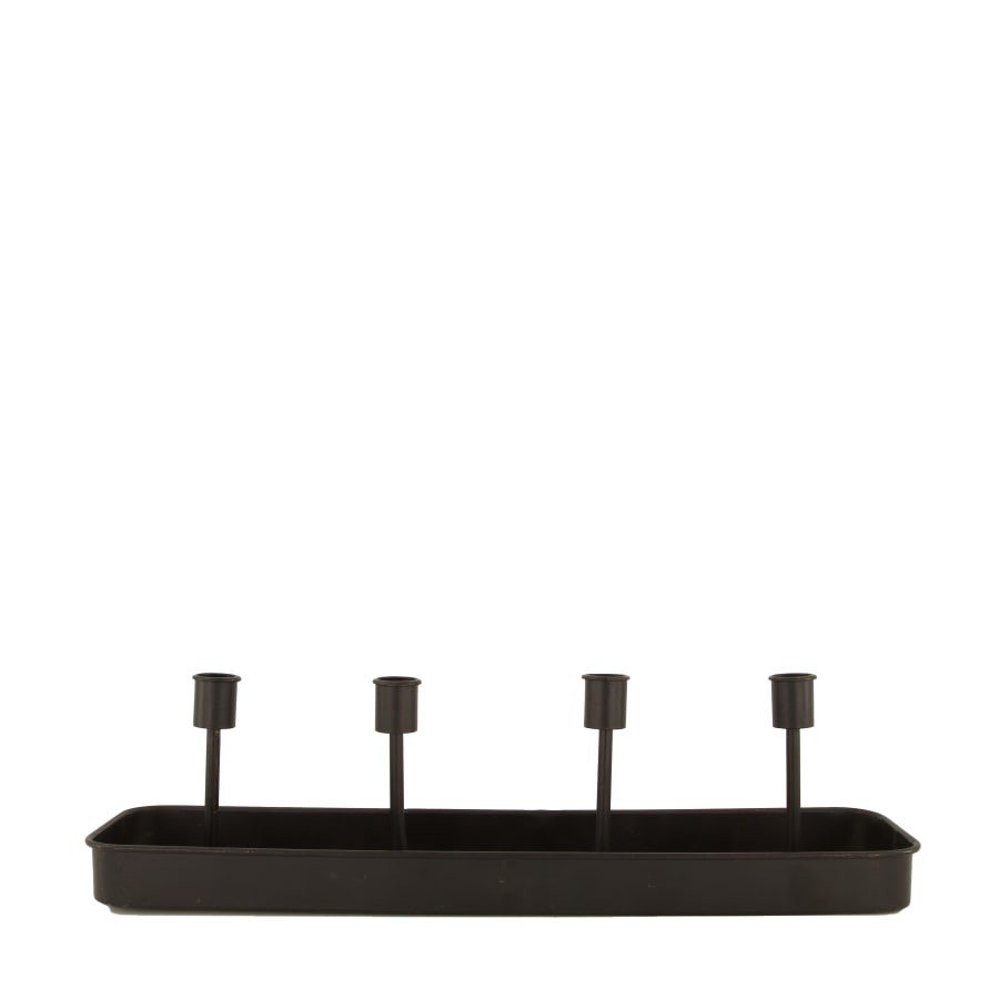 Dijk natural collections Kaarshouder mtl l48,5b12,5h13 cm zwt - 