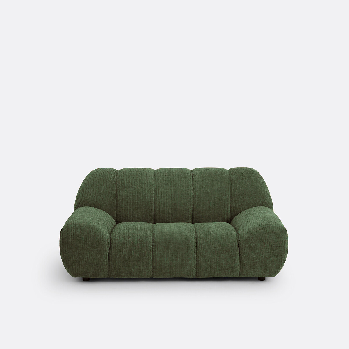 LA REDOUTE INTERIEURS 2-zitsbank, chenille fluweel met reliëf, Nuria