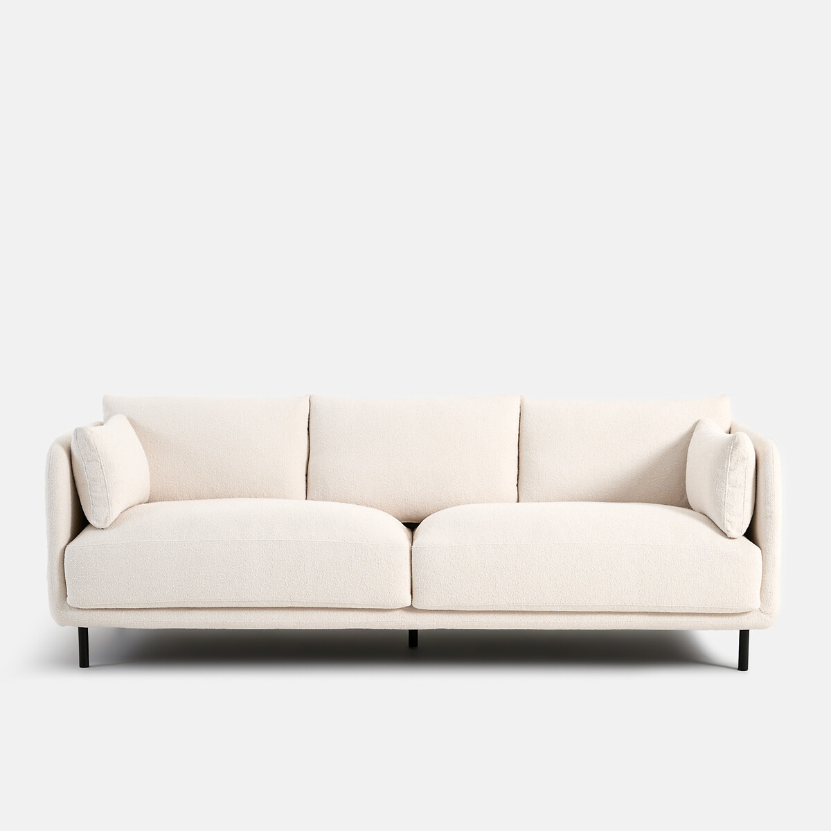LA REDOUTE INTERIEURS Sofa 3- of 4-zits, fijne badstof, Victor