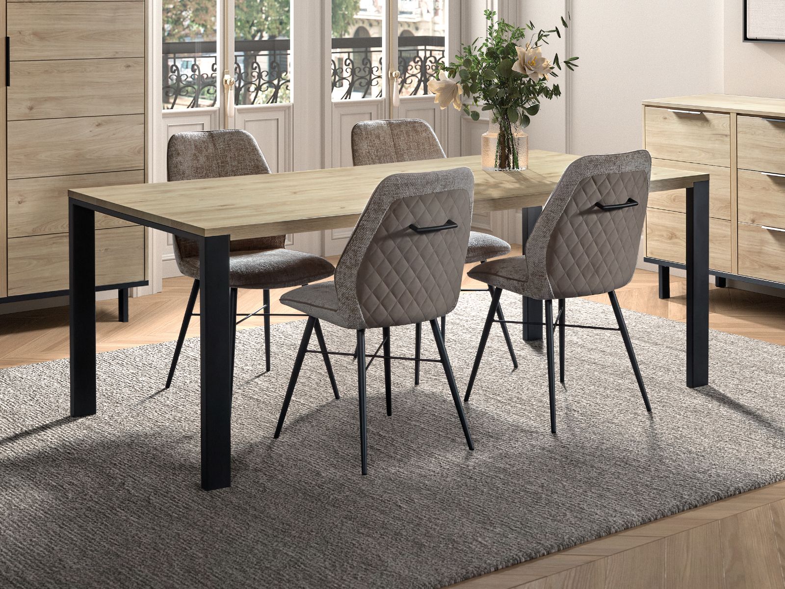Mobistoxx Eettafel TALBI 170 cm castella