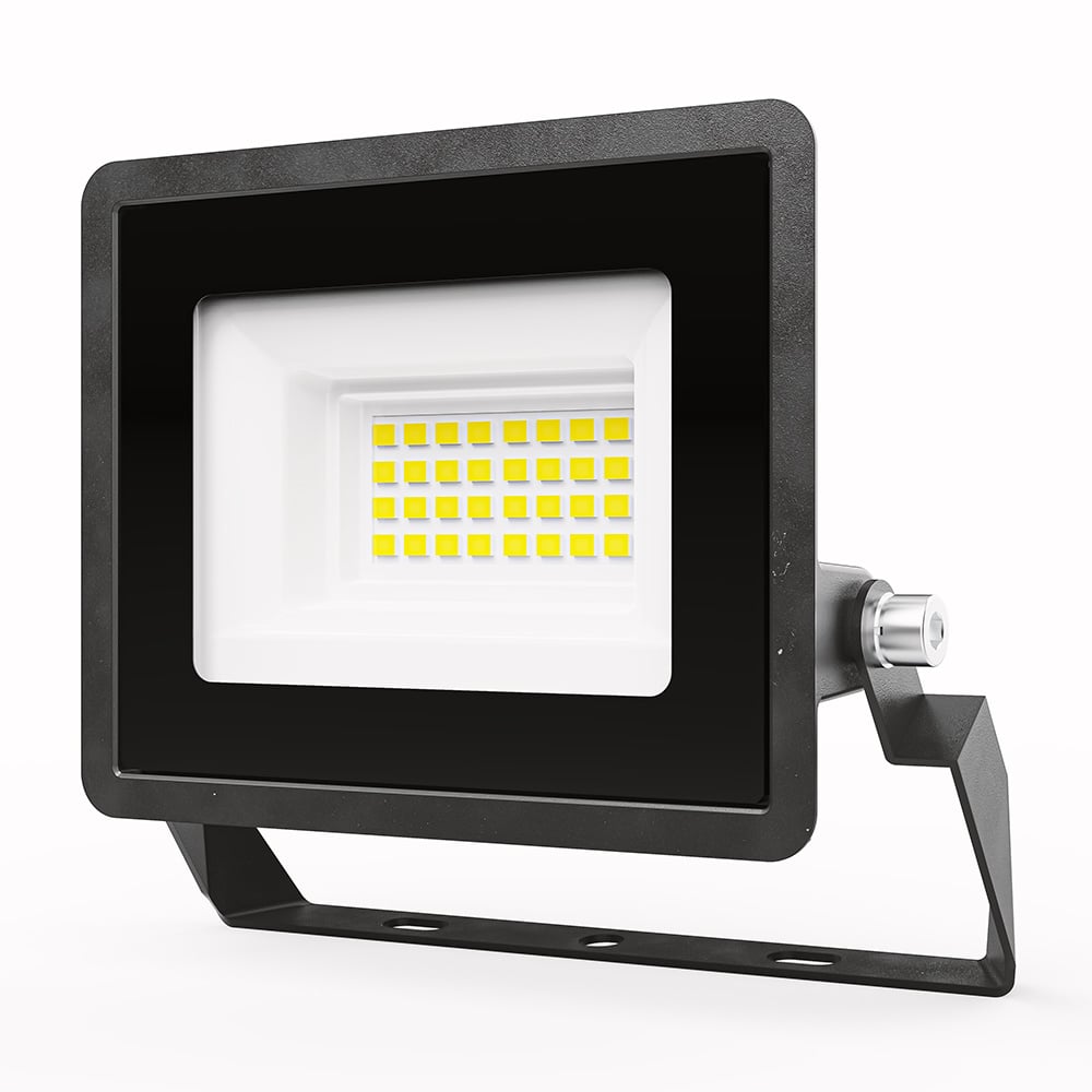 HOFTRONIC™ Stratos LED Breedstraler 20 Watt 1620 lumen IP65 4000K Zwart 2 jaar garantie