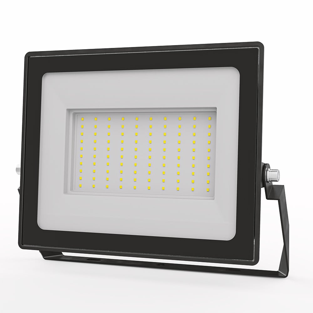 HOFTRONIC™ Stratos LED Breedstraler 100 Watt 8700 lumen IP65 6500K Zwart 2 jaar garantie