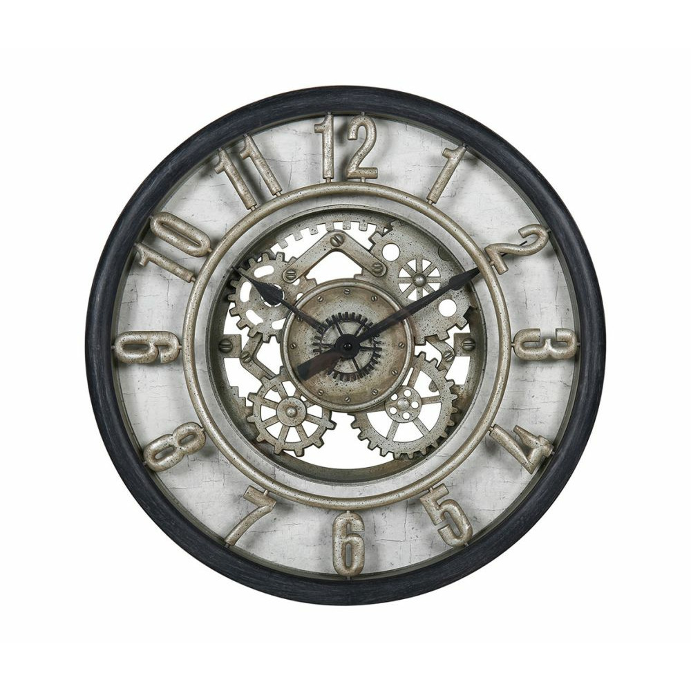 Ostaria Wandklok/muur klok Industrial Vintage Metal - Dia 51 cm -