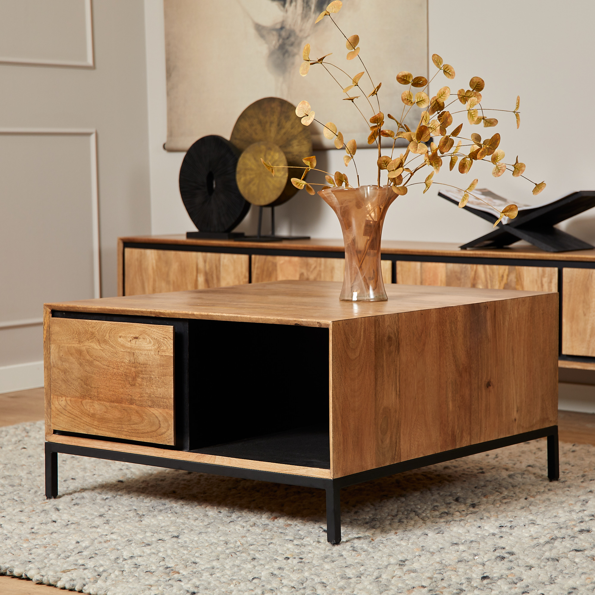 Het Steigerhouthuis Salontafel RichWood | 80 cm