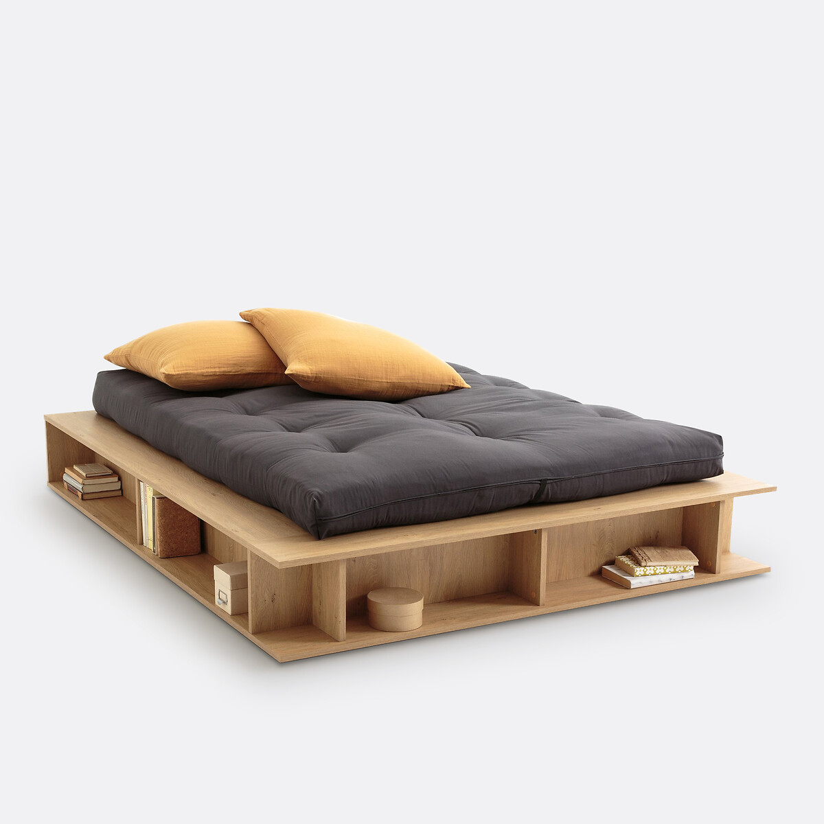 LA REDOUTE INTERIEURS Bed met opbergruimte, half hefbare bedbodem Presto
