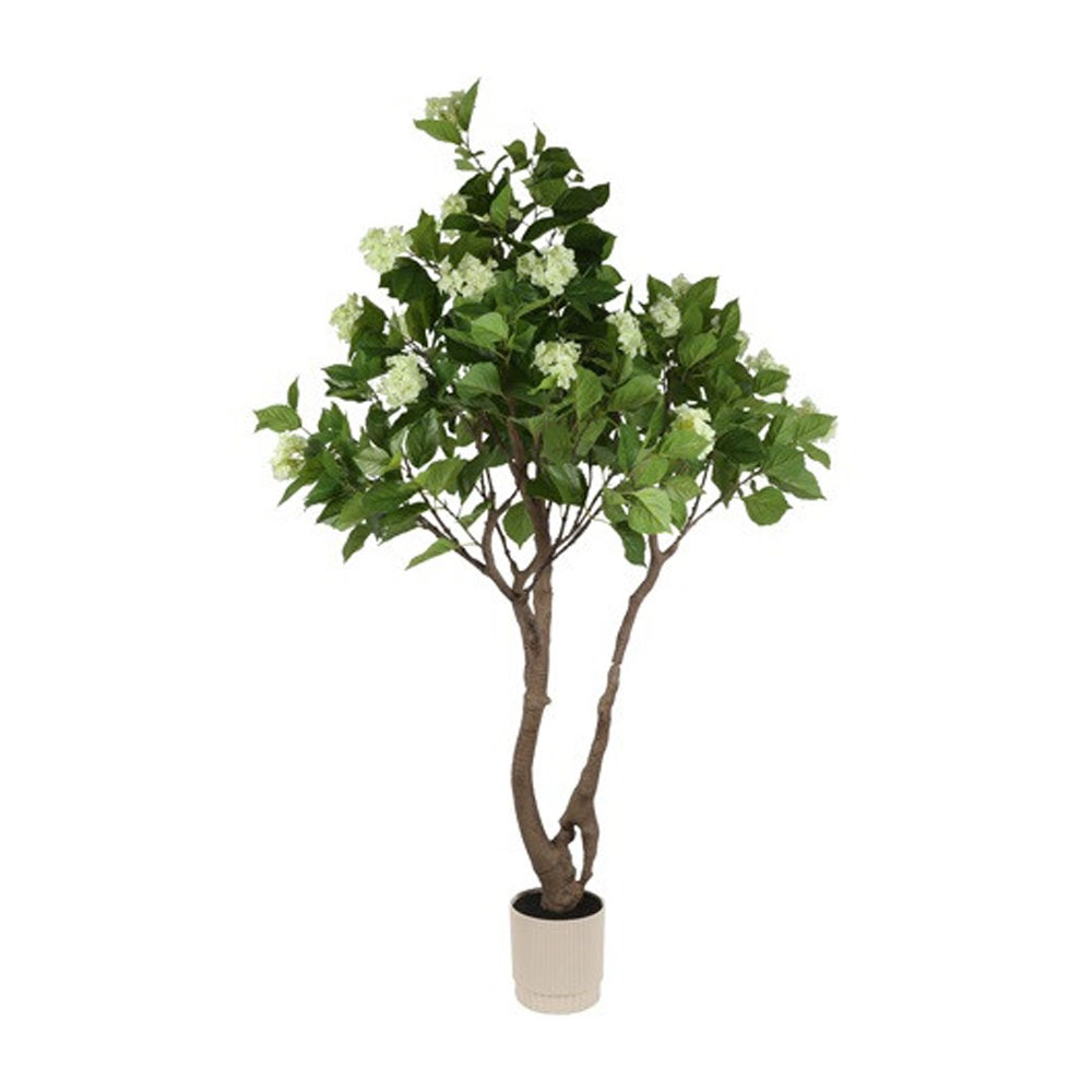 Countryfield Kunstplant Hydrangea real touch groen