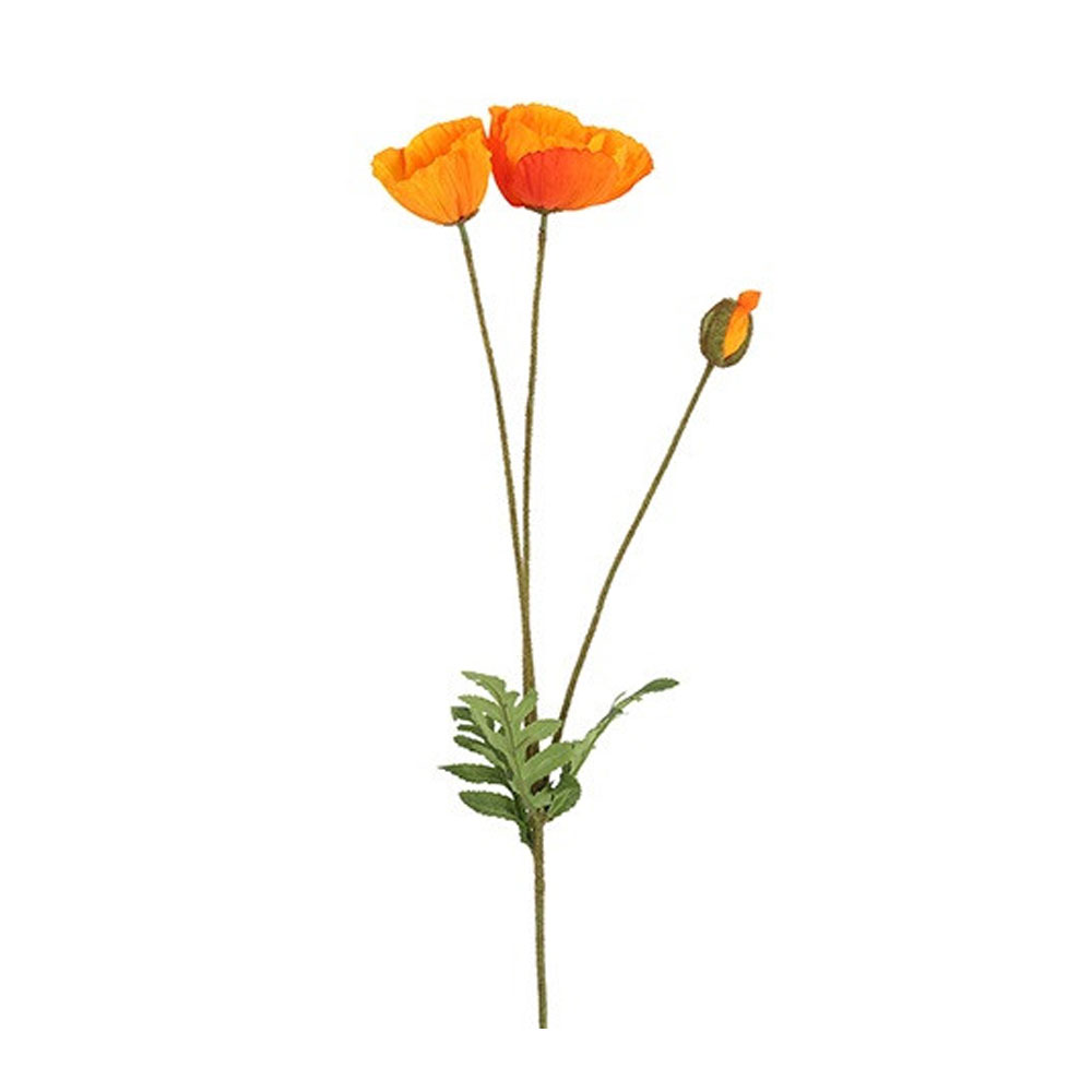 Countryfield Kunstbloem Papaver oranje