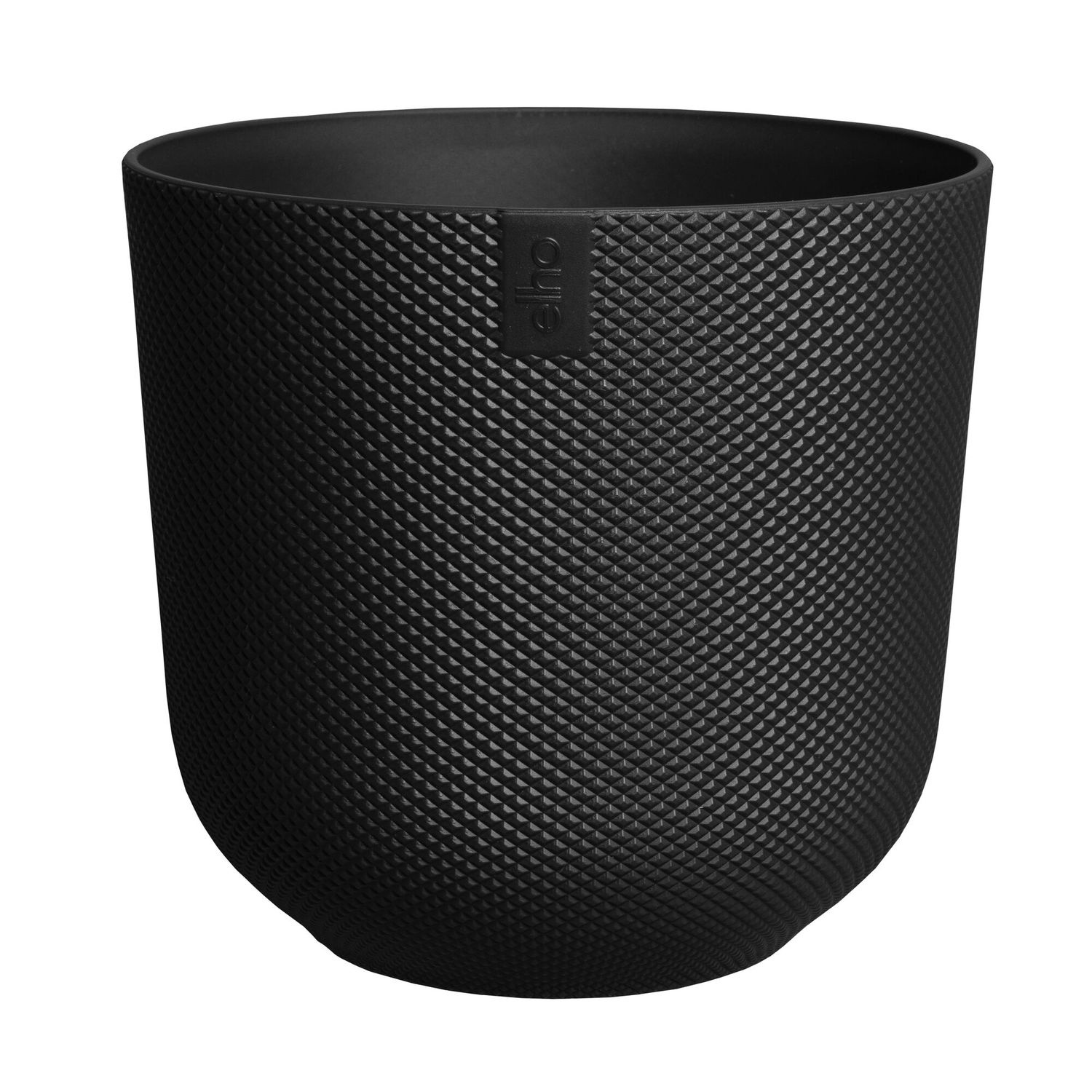 Elho Bloempot Jazz Rond Living Black ⌀14xh13cm