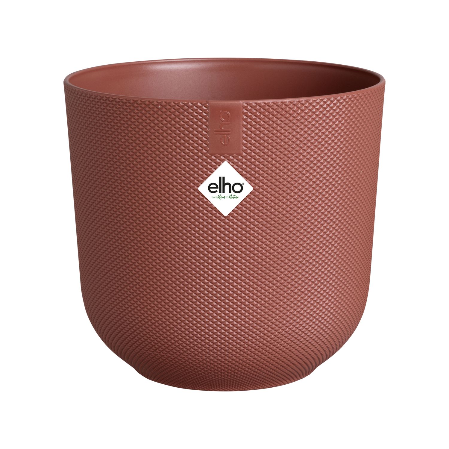 Elho Bloempot Jazz Rond Toscaans Rood ⌀14xh13cm