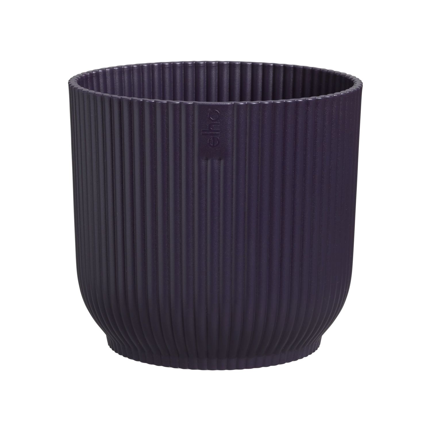 Elho Bloempot The Winery Collection Rond Donkerpaars Ø14xh15cm