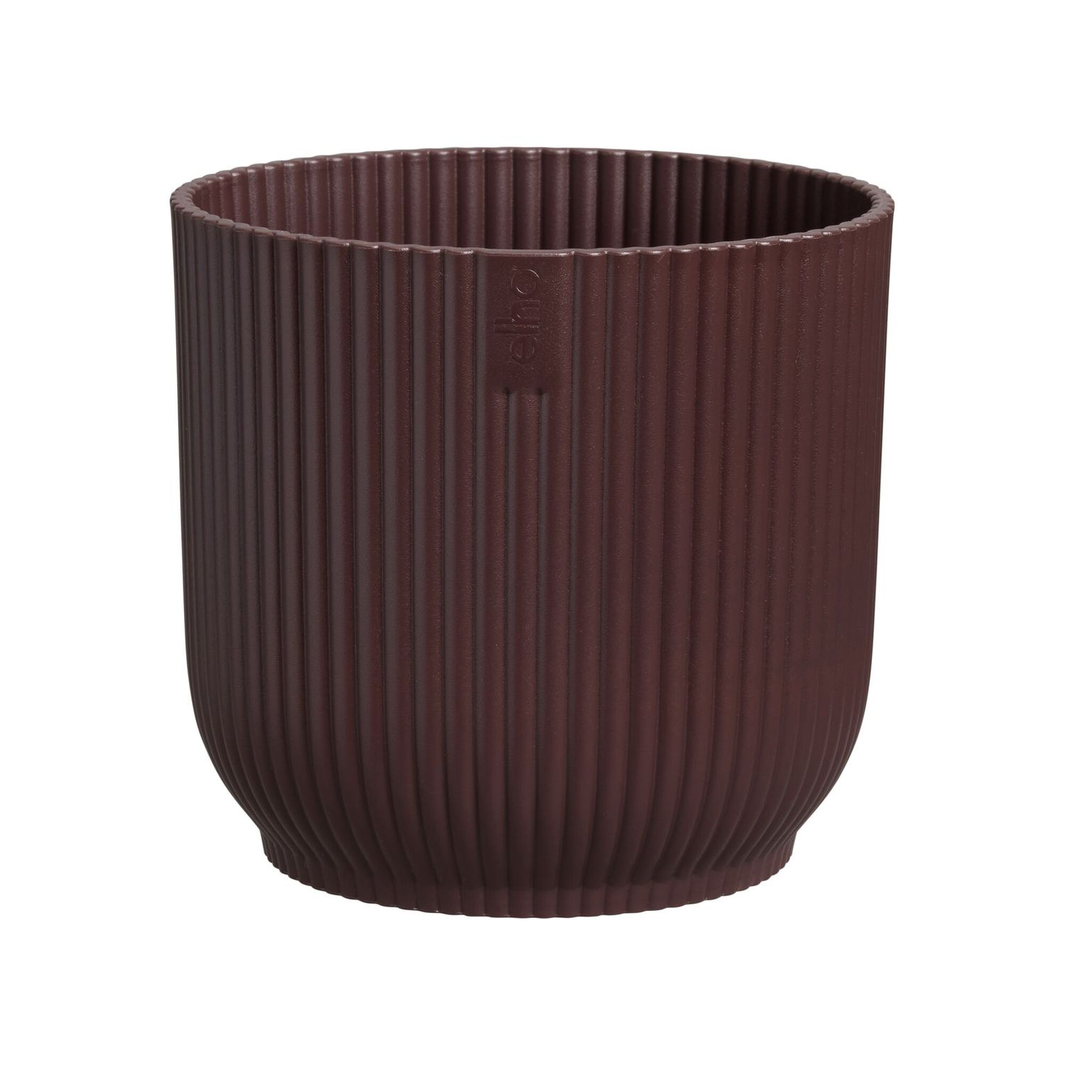 Elho Bloempot The Winery Collection Rond Bordeaux Rood ⌀14xh13cm