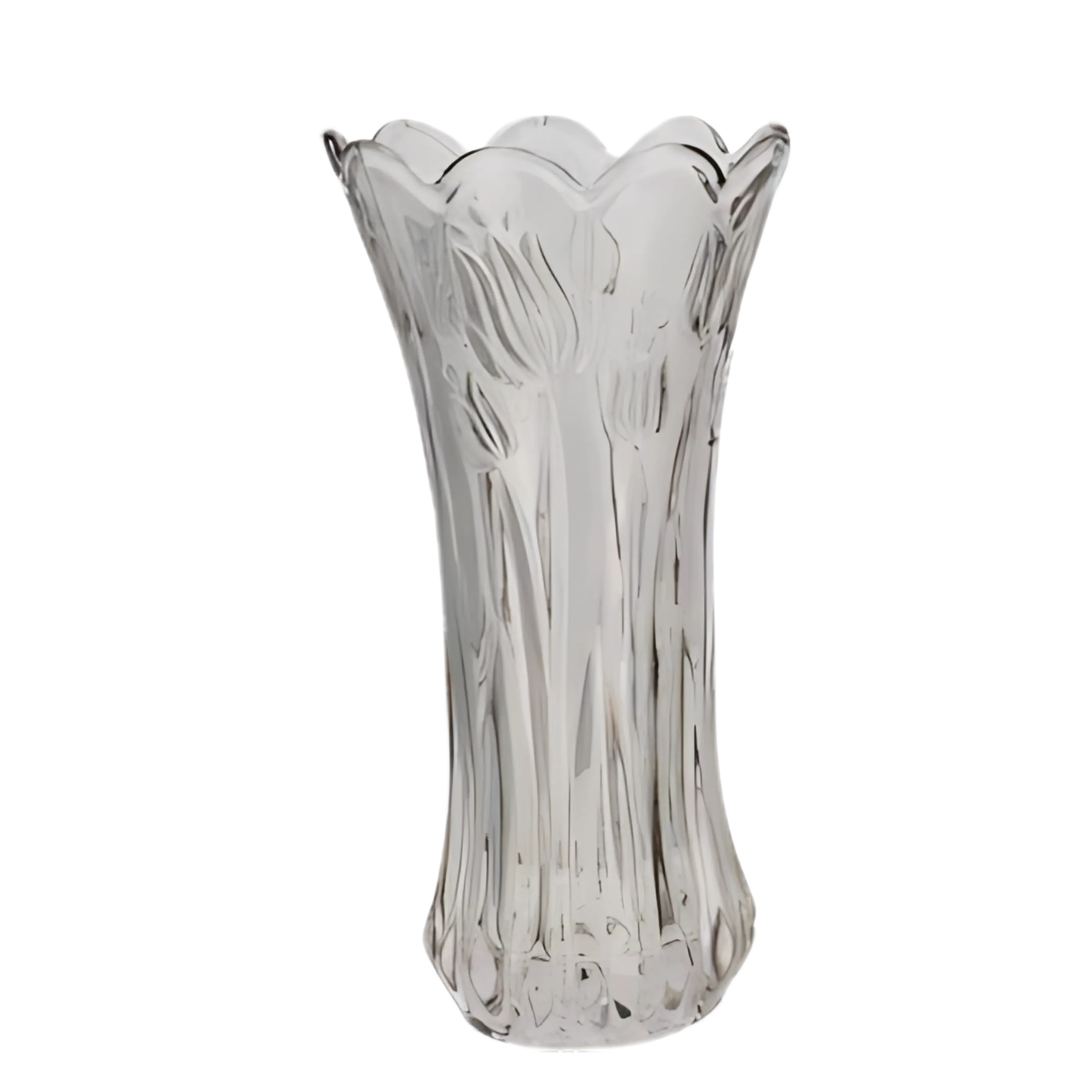 DK Design Bloemenvaas Delight - boeket vaas - glas - transparant - 11 x 20 cm -