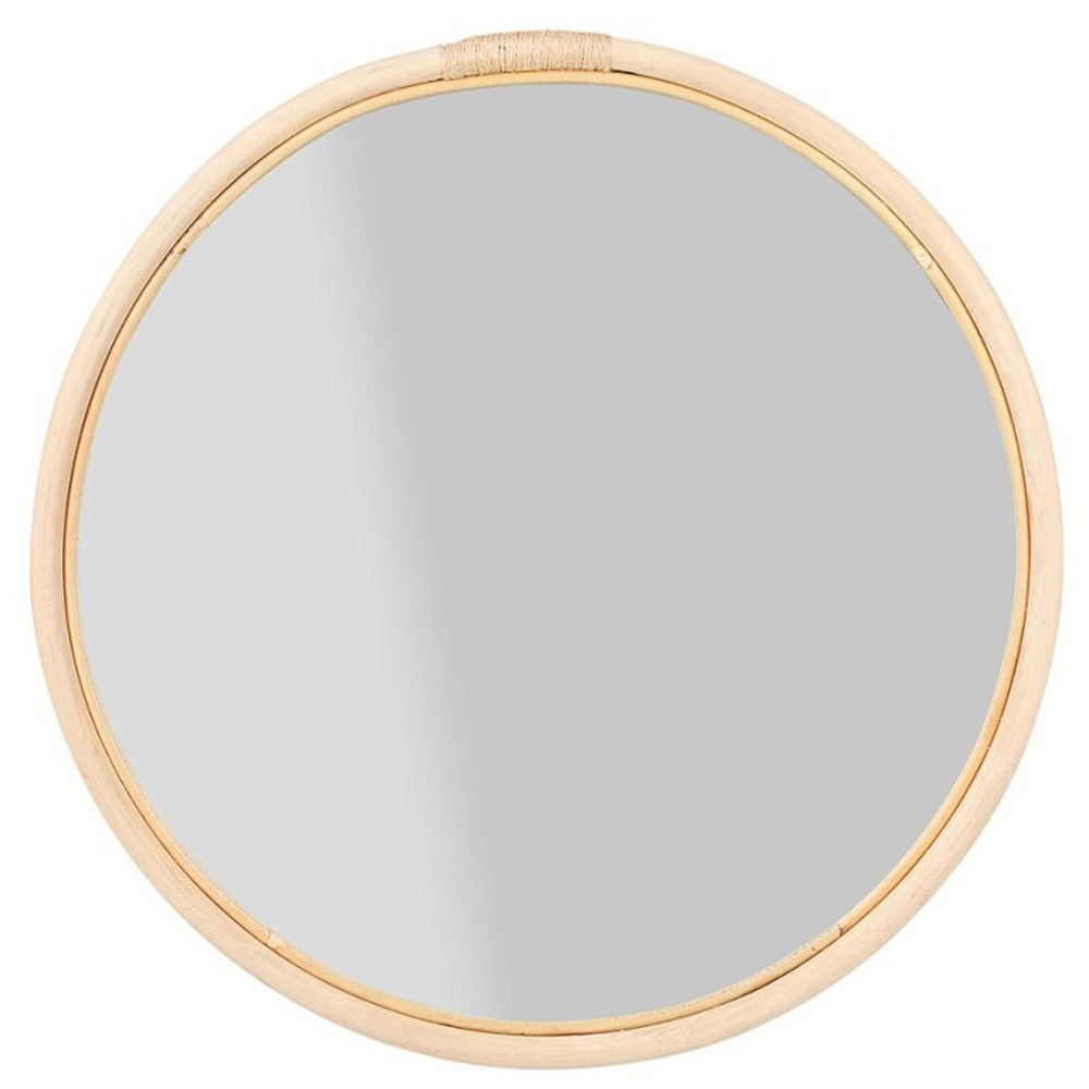 OSTARIA Wandspiegel rond - rotan - Dia 45 cm - bohemian/boho spiegel -