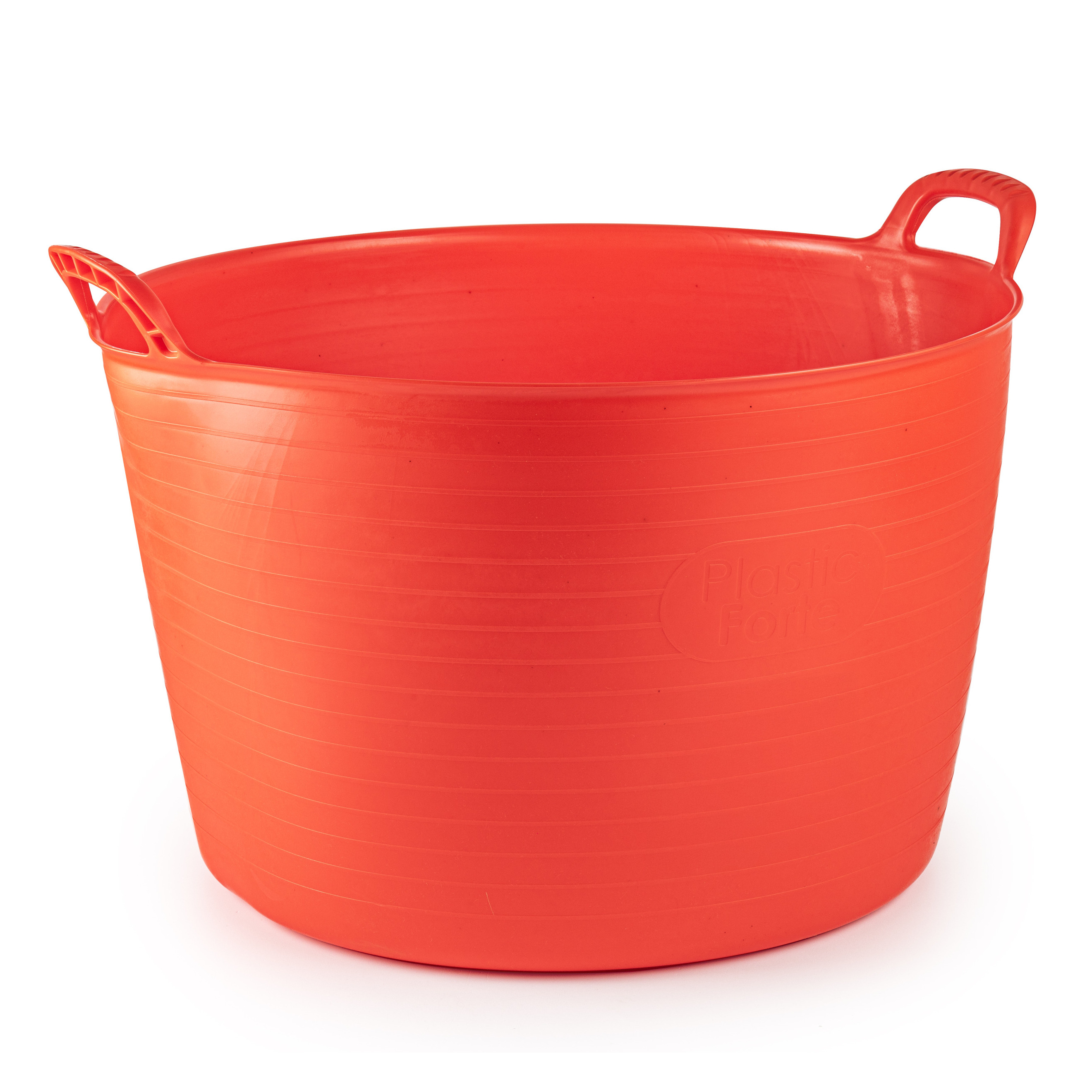 PlasticForte Flexibele kuip of emmer - rood - 75 liter - stevig kunststof - x 55 cm - Extra groot -