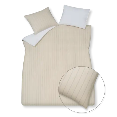 Vandyck Home Puglia Percale creamtan Kussensloop (60x70)