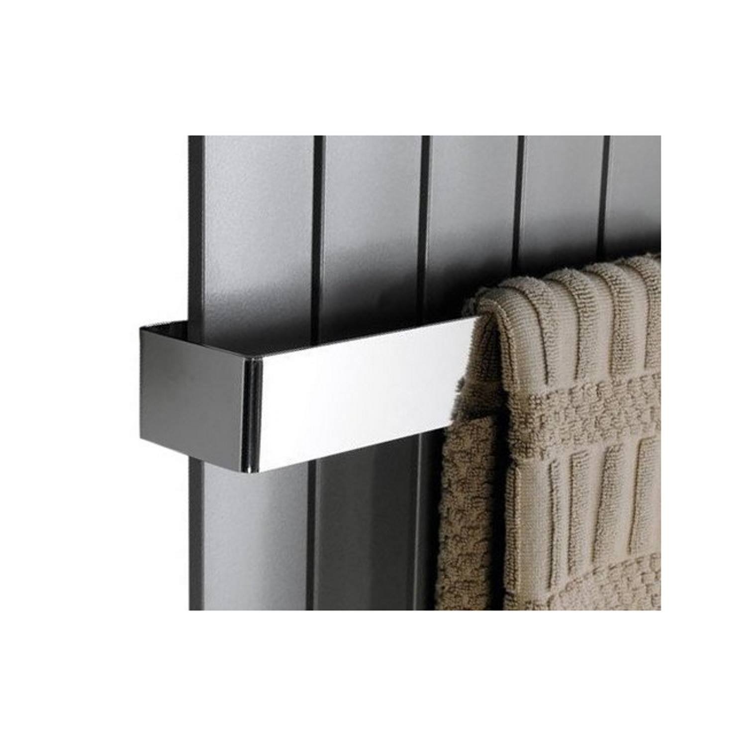 Sapho Handdoekhouder tbv Radiatoren  Colonna 45x7.4 cm Geborsteld RVS 