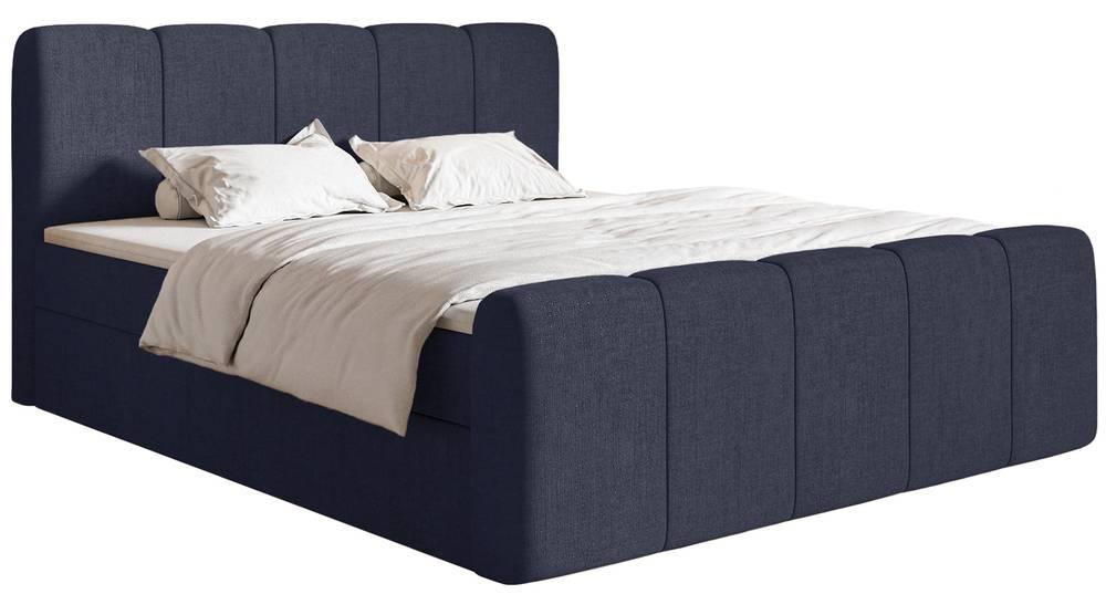 NADUVI Collection Boxspring Chloe 180x200 chenille met opbergvak | 