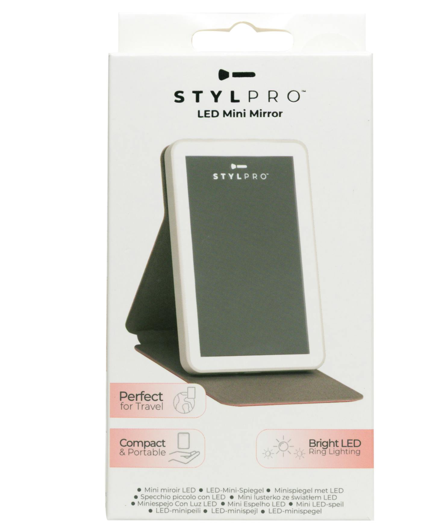 StylPro LED Mini Mirror White 1 st