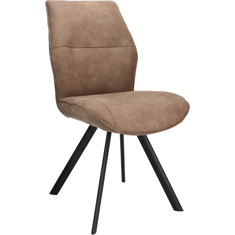 Budget Home Store Eetkamerstoel Jaël zonder arm Stone