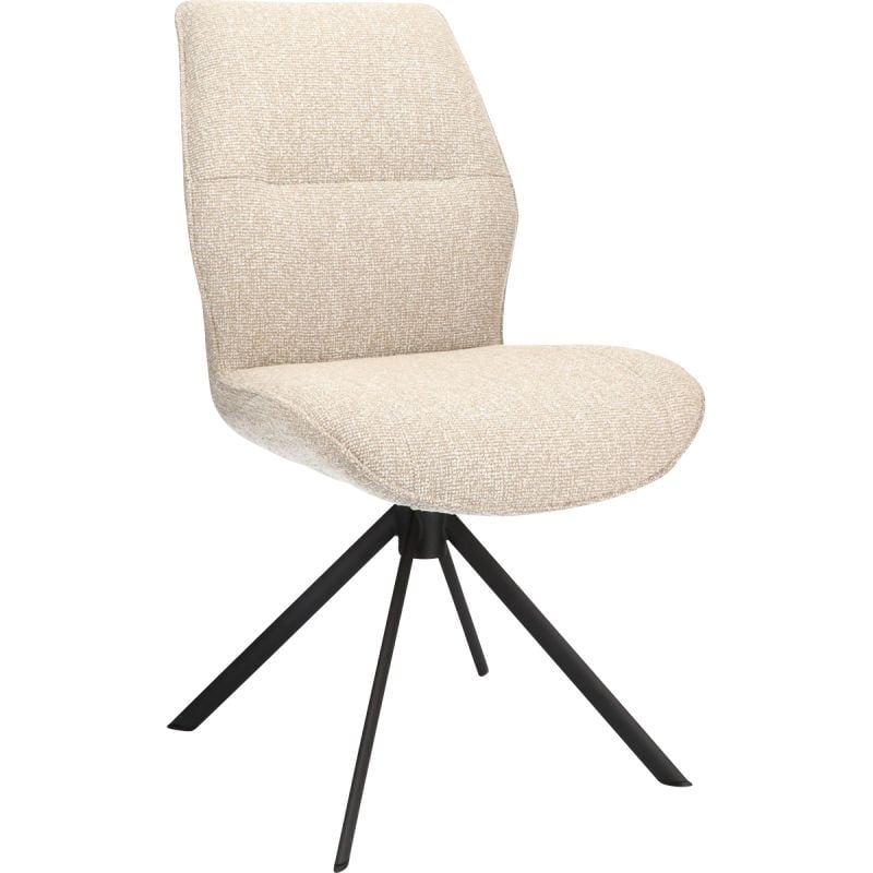 Budget Home Store Eetkamerstoel Odin zonder arm Beige