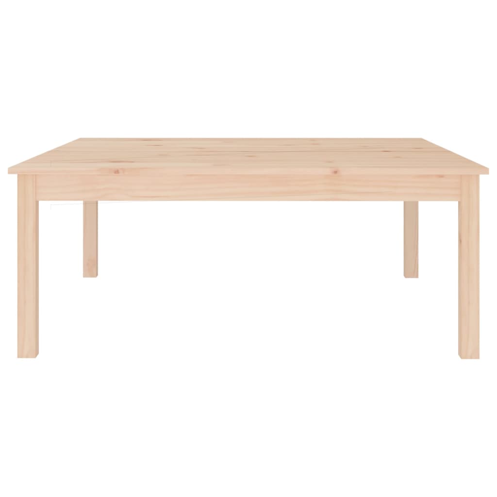 vidaXL Salontafel 100x100x40 cm massief grenenhout
