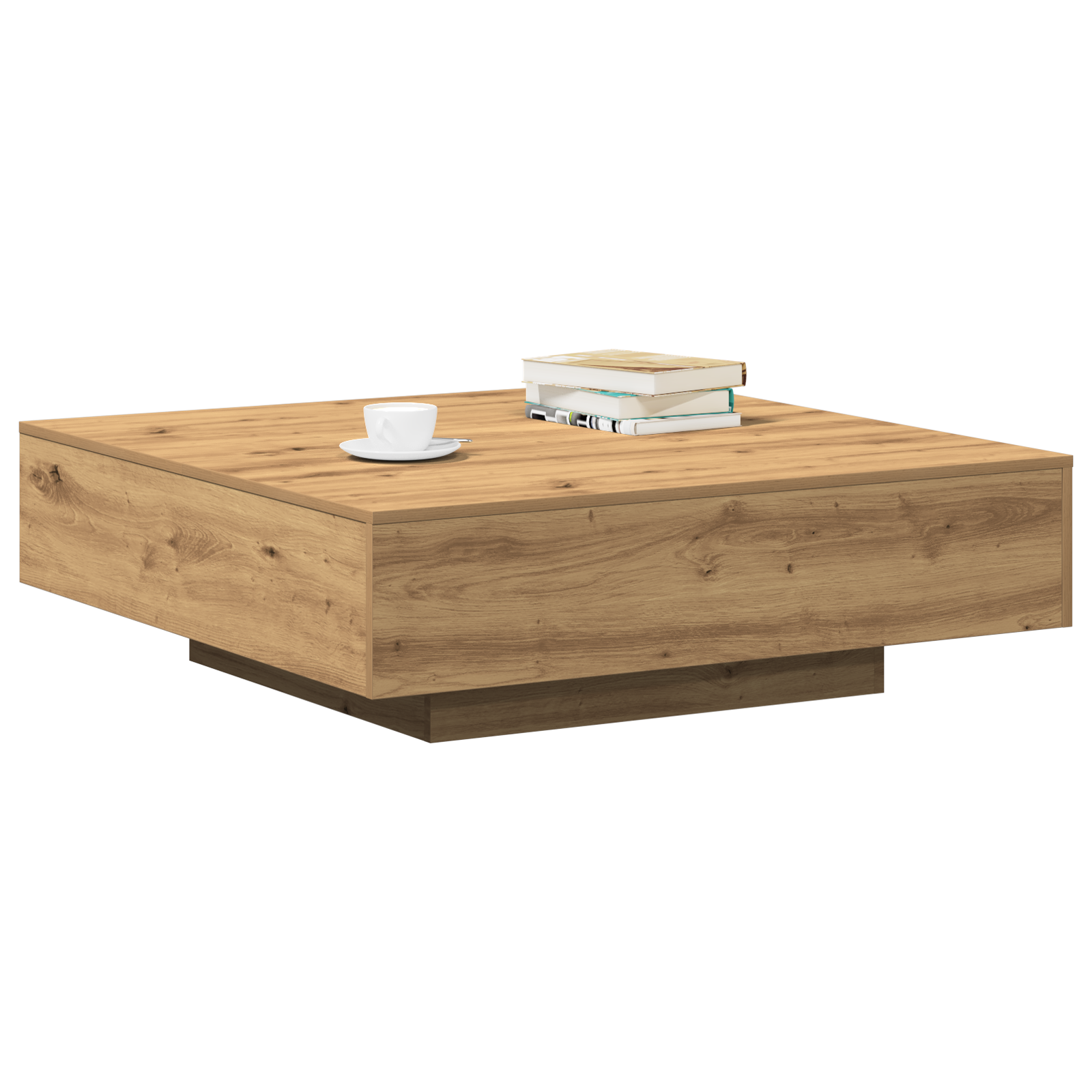 vidaXL Salontafel Artisan Eiken 100x100x31 cm Samengesteld Hout