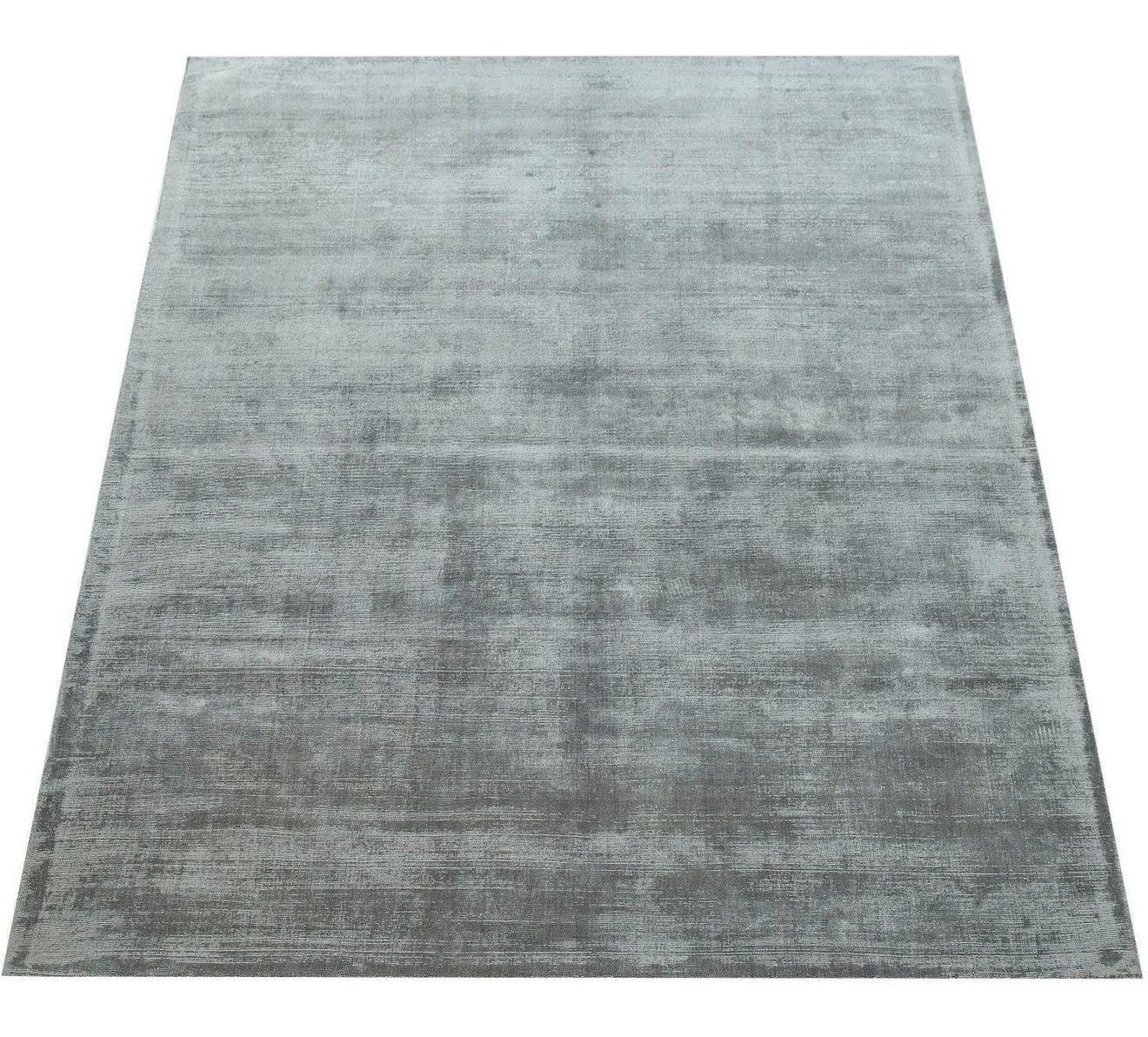 Paco Home Vloerkleed Glori 330 Handgeweven, korte pool, 100% viscose, met de hand geweven, met lichte gloed