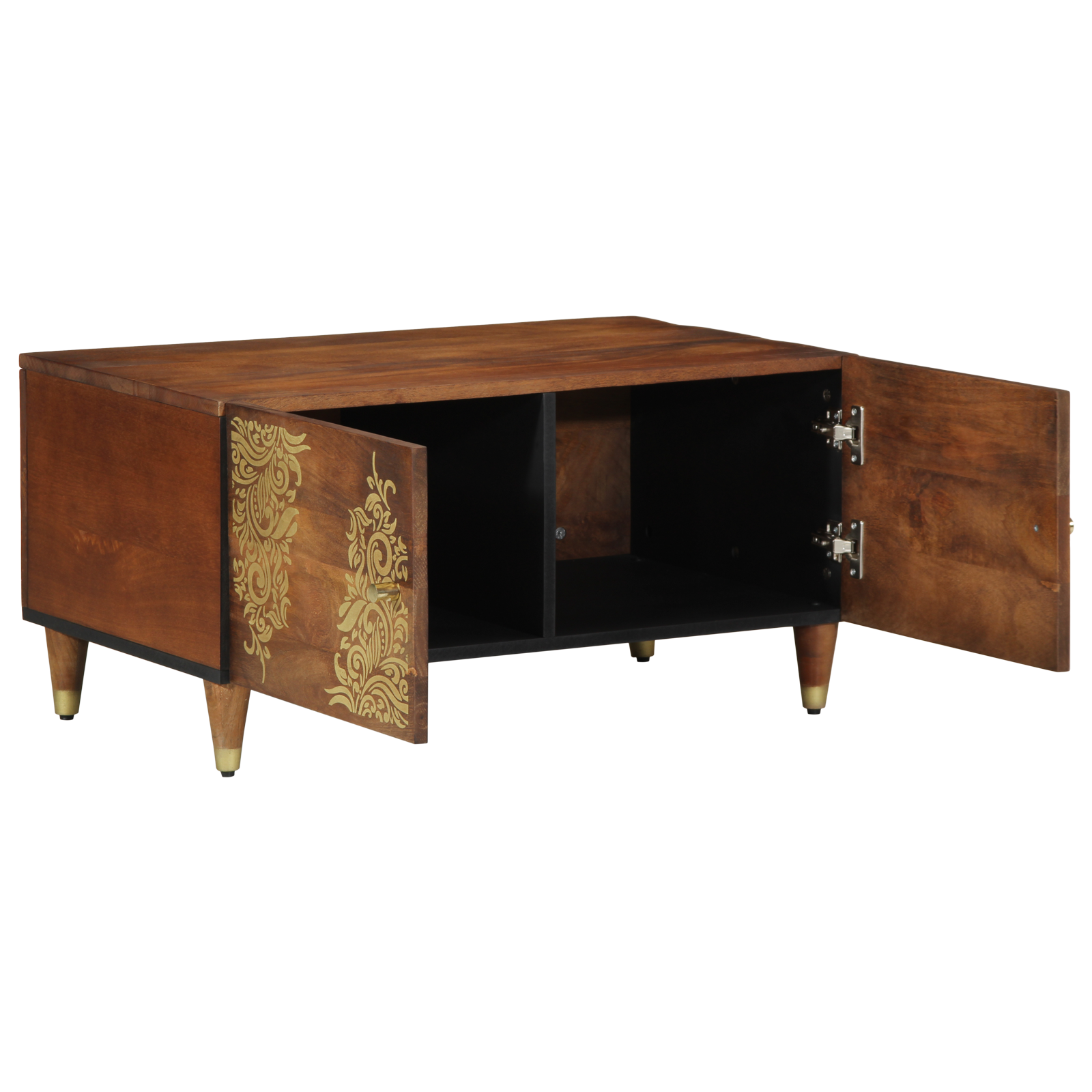 vidaXL Salontafel 80x50x40 cm Massief Mangohout