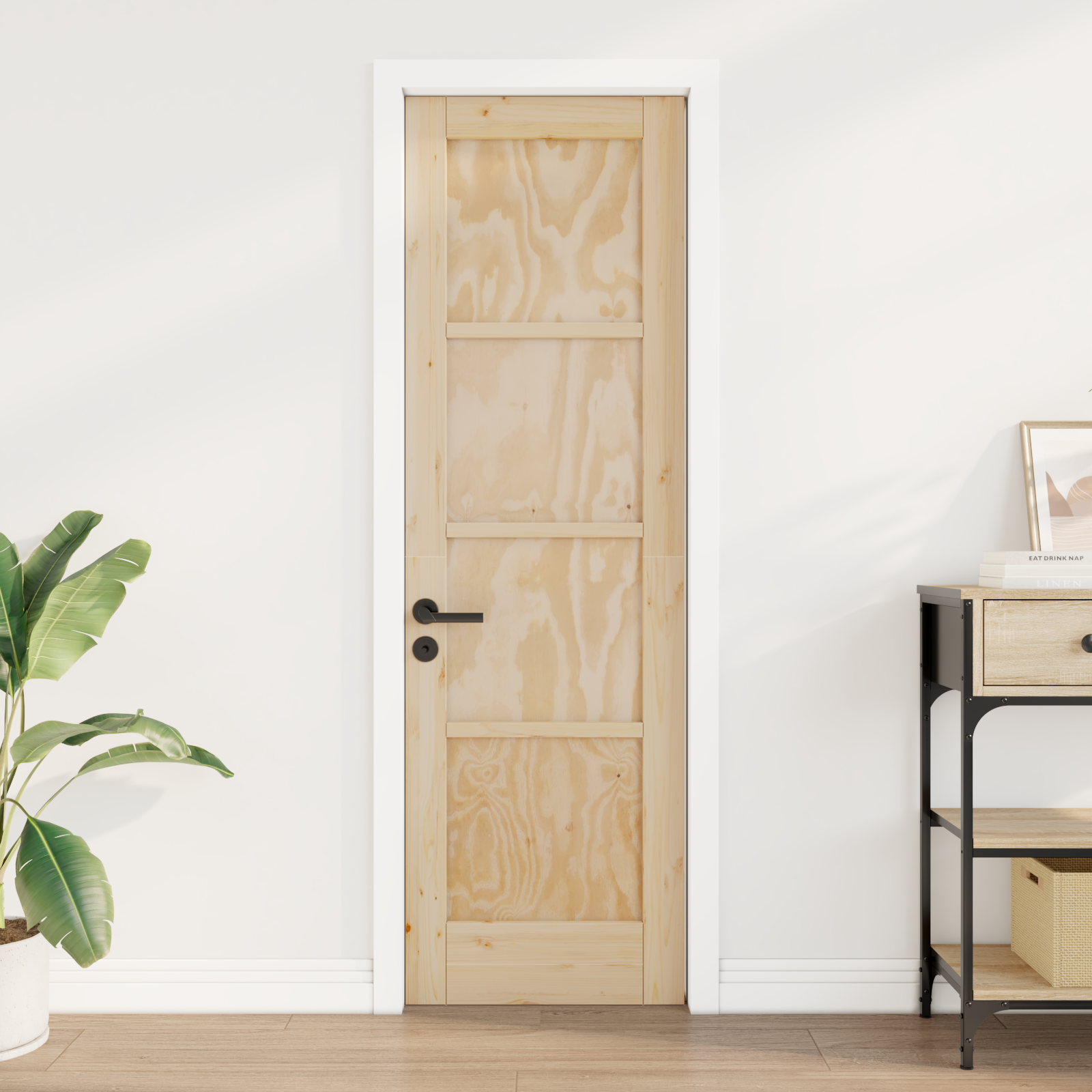 vidaXL Interne Deur 'ORKDAL'61x198,5 cm Massief Houten Grenen