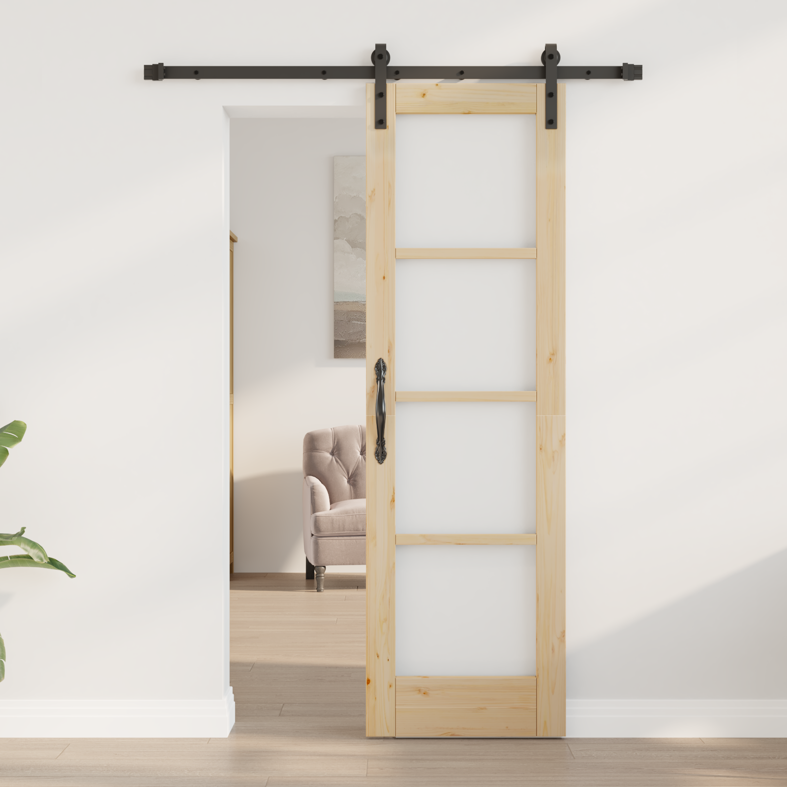 vidaXL Schuifdeur met Hardware Set 'ORKDAL'61x198,5 cm