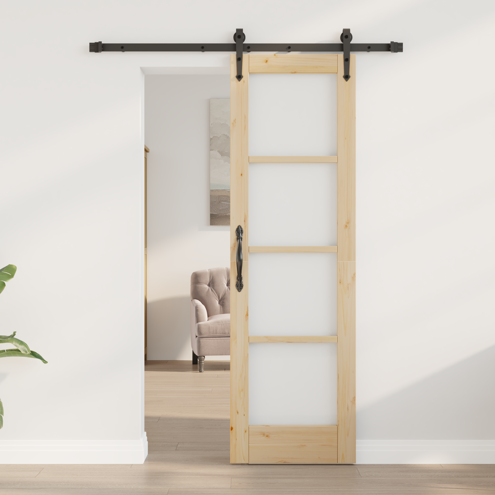 vidaXL Schuifdeur met Hardware Set 'ORKDAL'61x198,5 cm