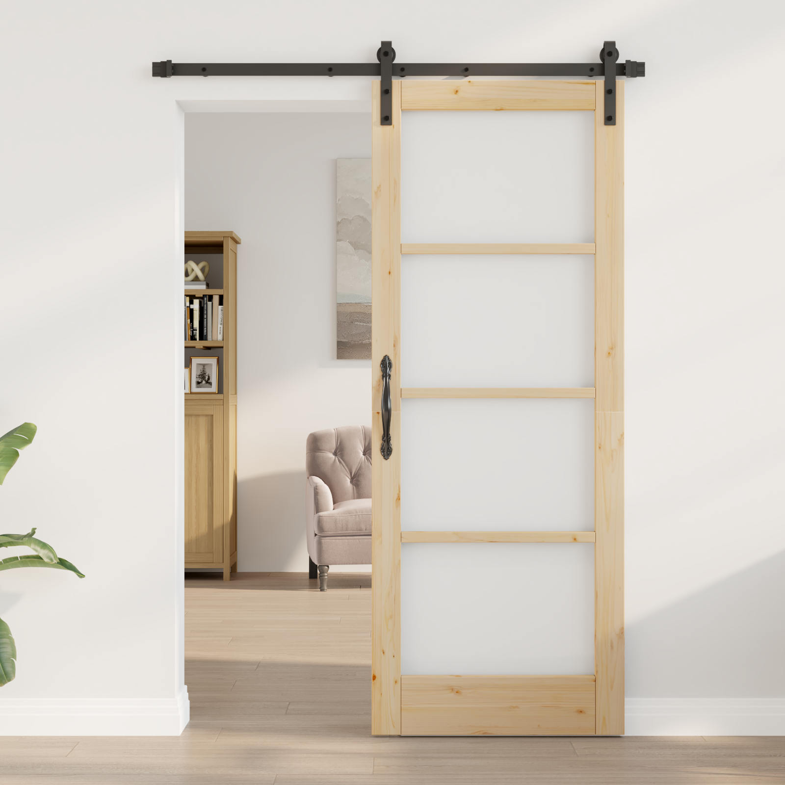 vidaXL Schuifdeur met Hardware Set 'ORKDAL'78x202 cm