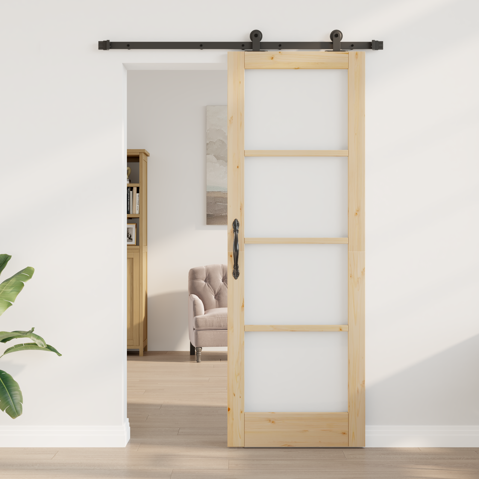 vidaXL Draaiende Deur met Bevestigingsset 'ORKDAL'73,5x211 cm