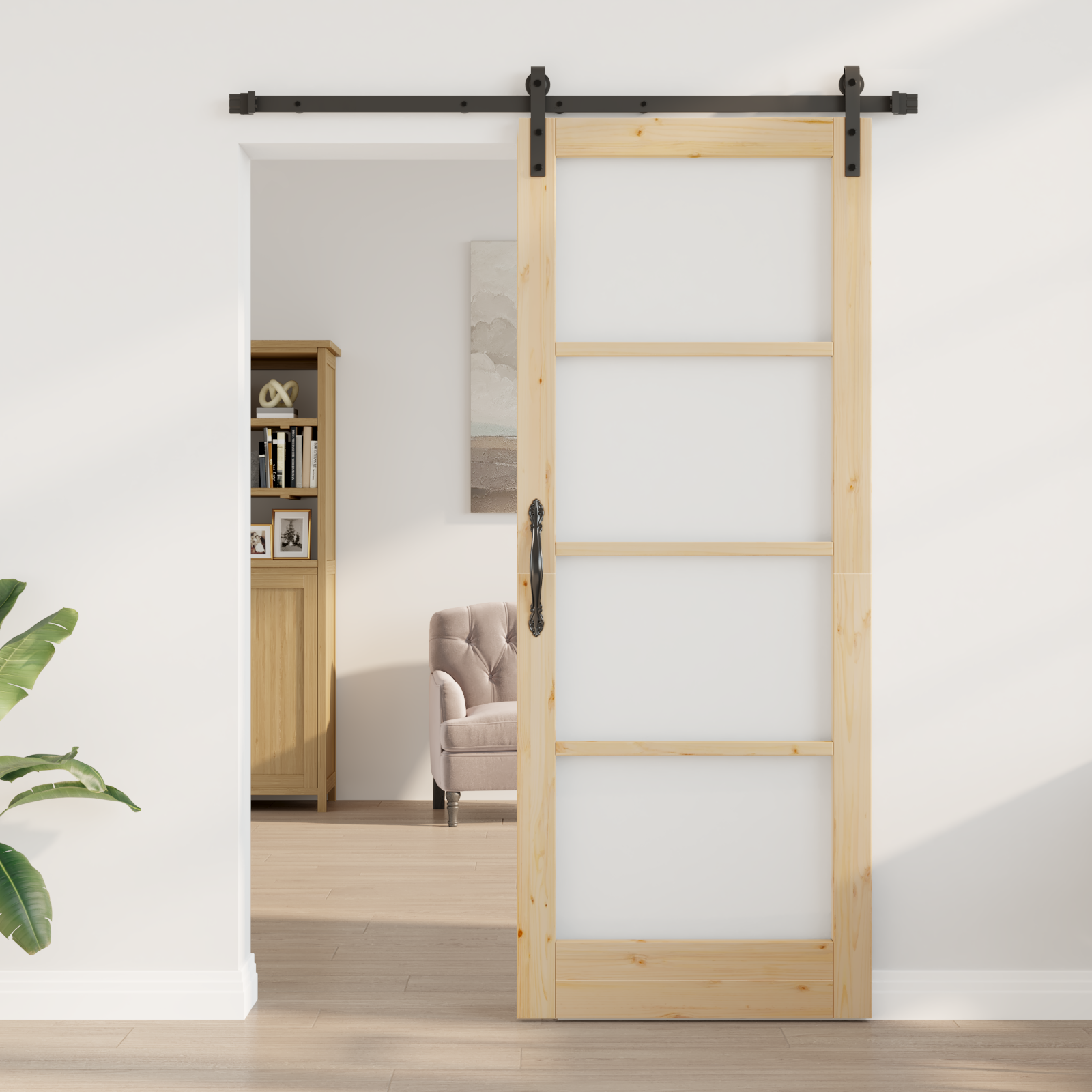vidaXL Schuifdeur met Hardware Set 'ORKDAL'83x211 cm