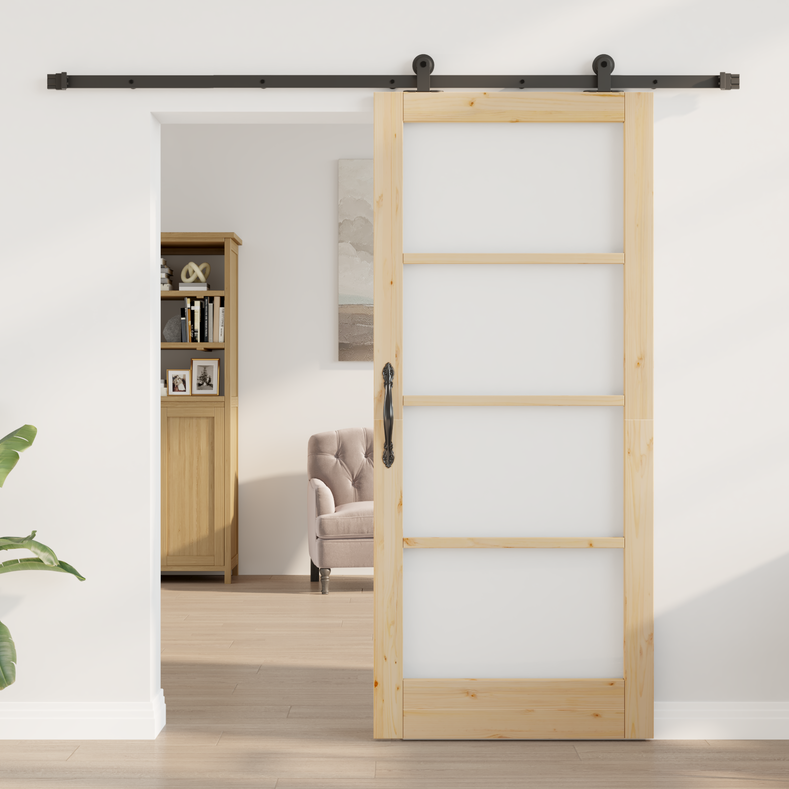 vidaXL Schuifdeur met Hardware Set 'ORKDAL'86x198,5 cm