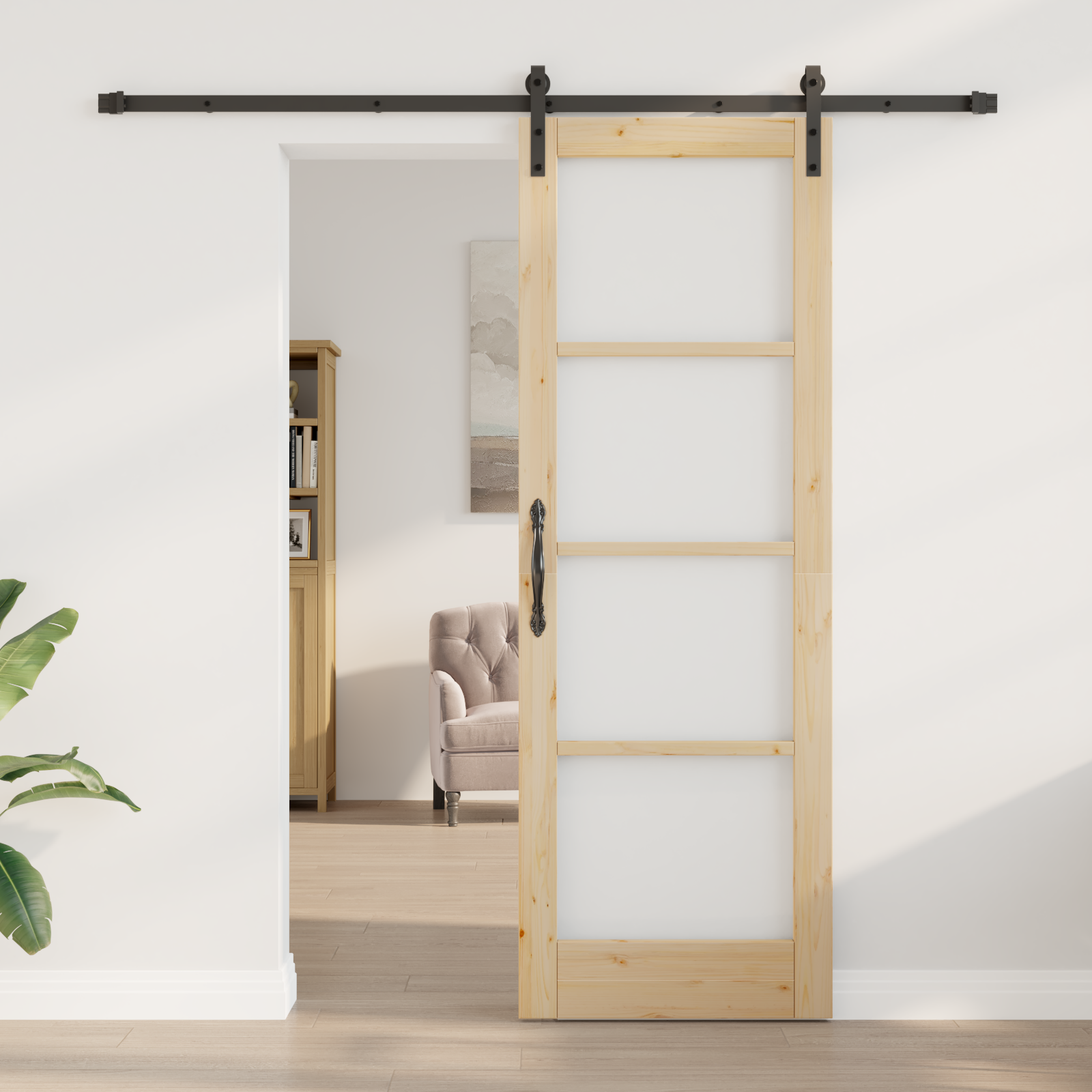 vidaXL Schuifdeur met Hardware Set 'ORKDAL'73.5x211 cm
