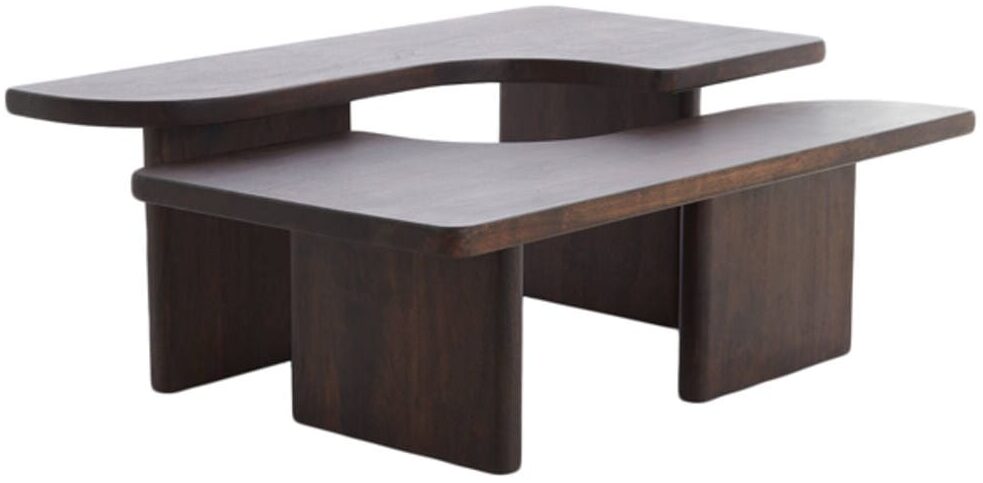 Salontafel Crato - Acacia Hout Chocola Br