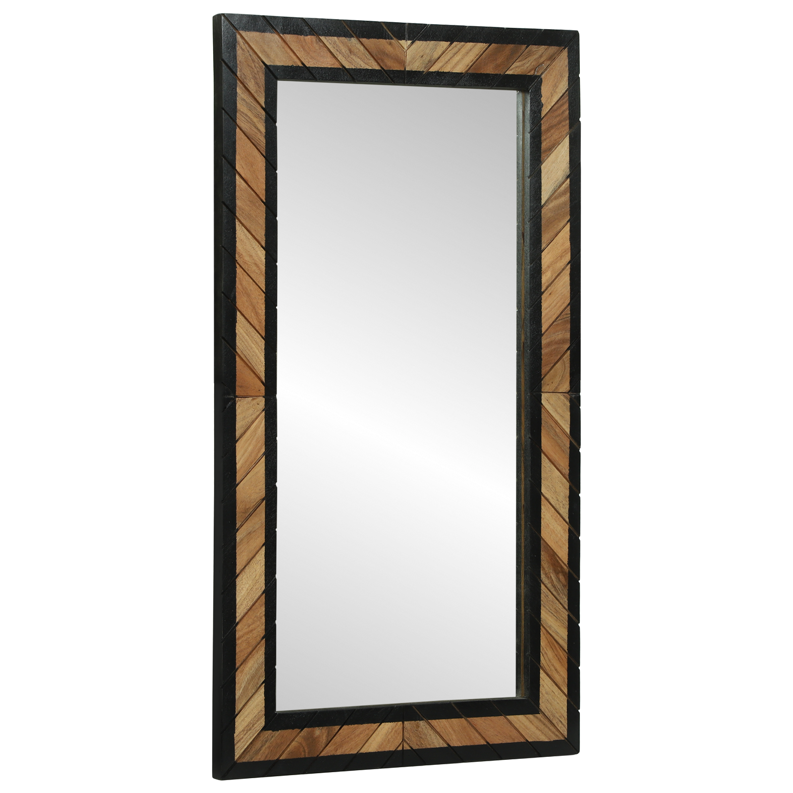 vidaXL Spiegel 90x2x50 cm van Massief Acaciahout